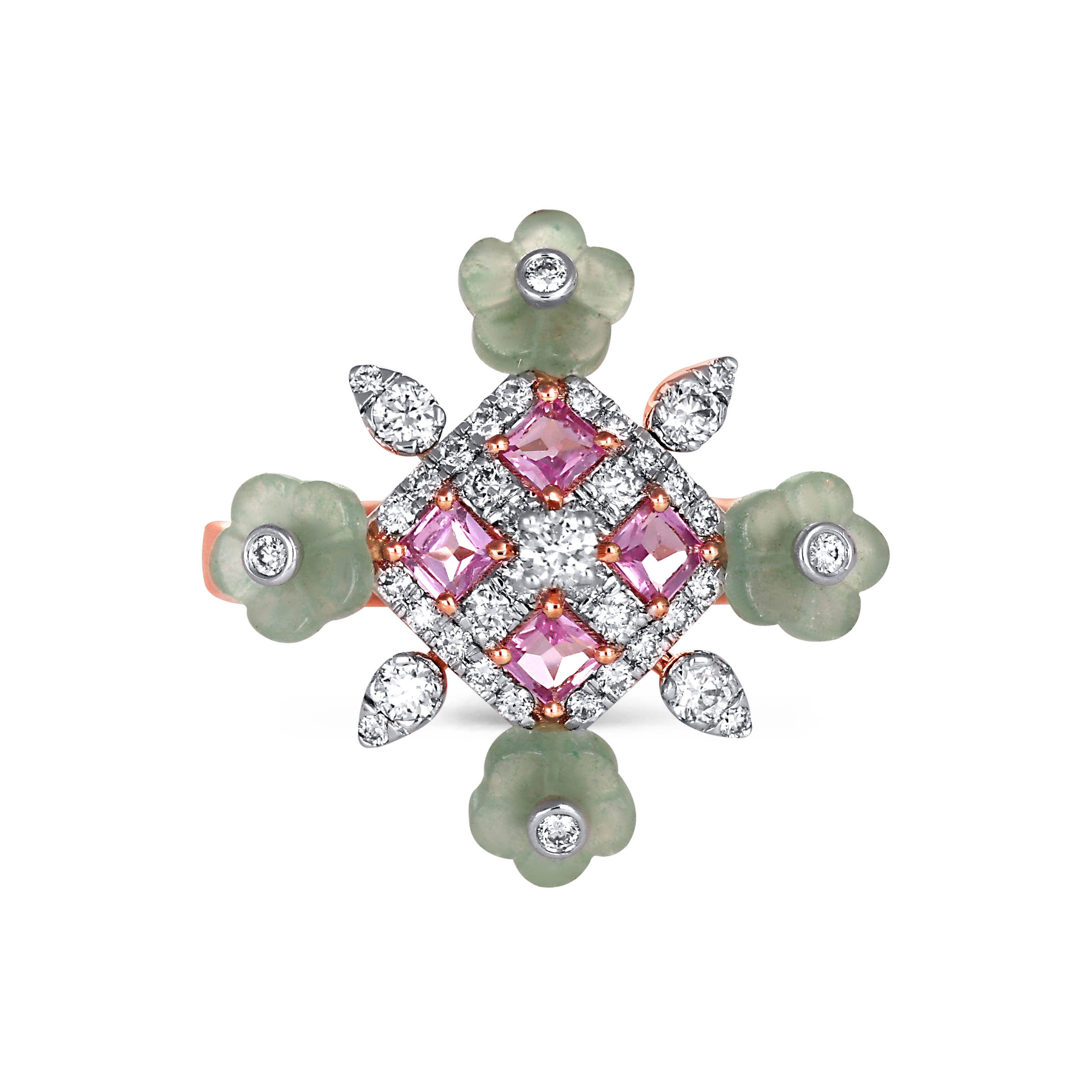 Moonlit Bloom Diamond Ring - Senco Gold and Diamonds