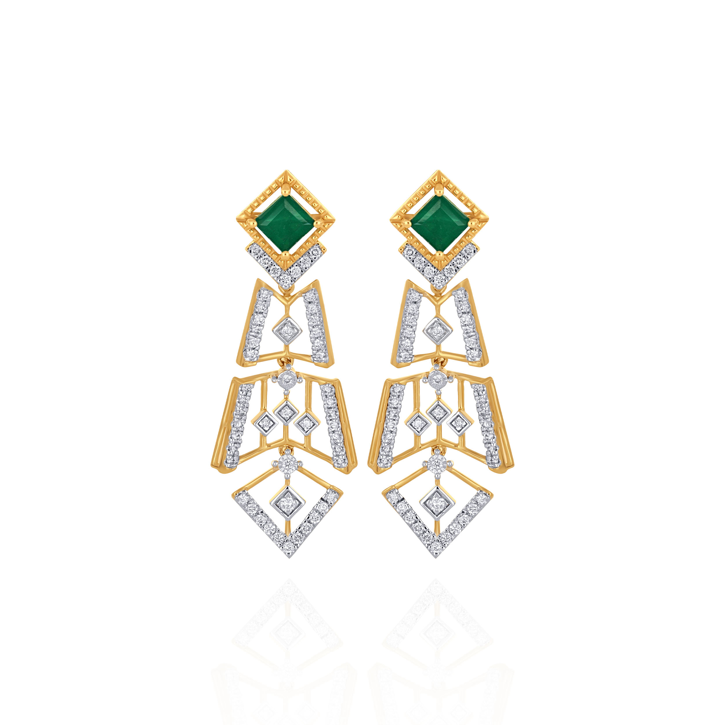 Lustra Finesse Diamond Earrings - Senco Gold and Diamonds