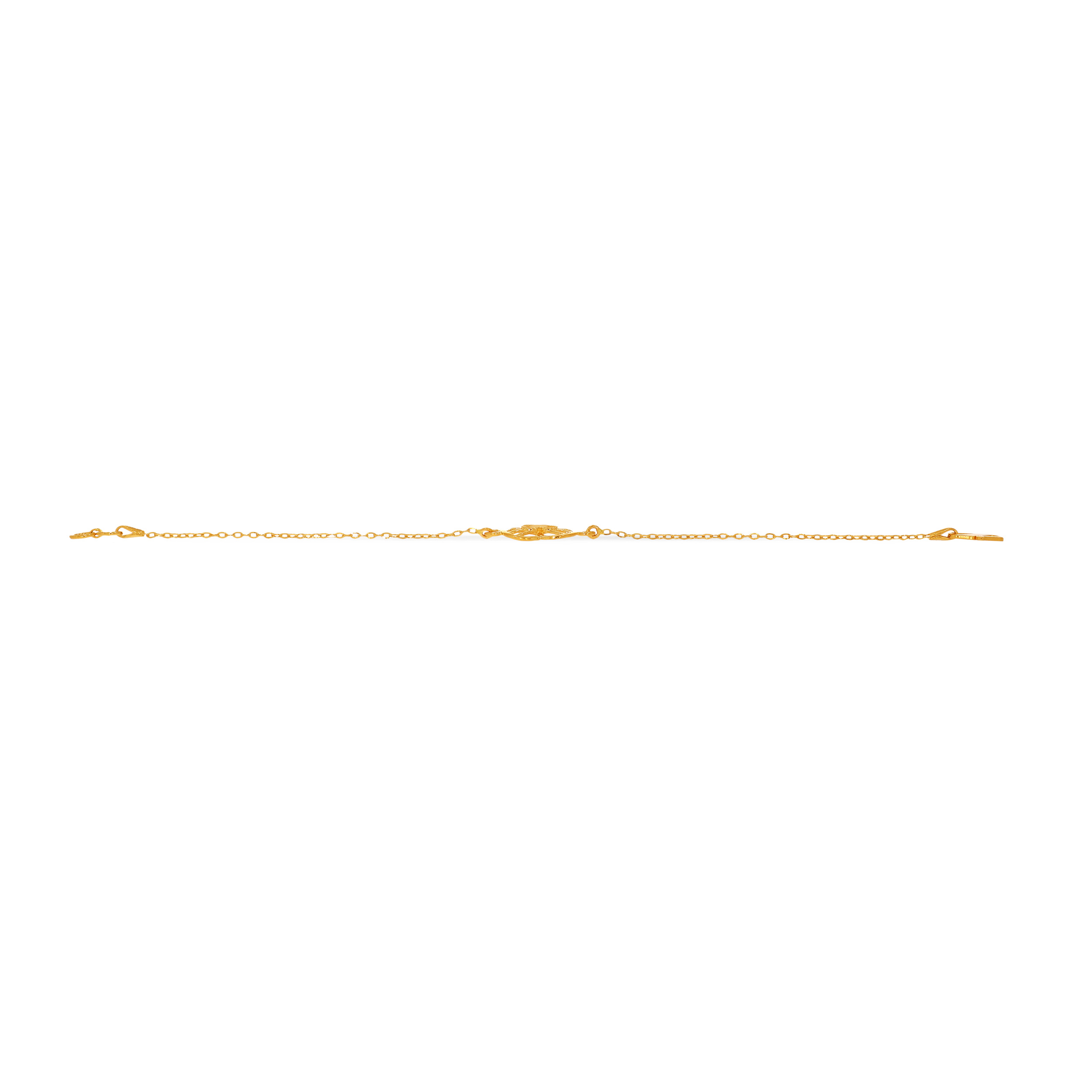 Elegant Heart Gold Bracelet - Senco Gold and Diamonds