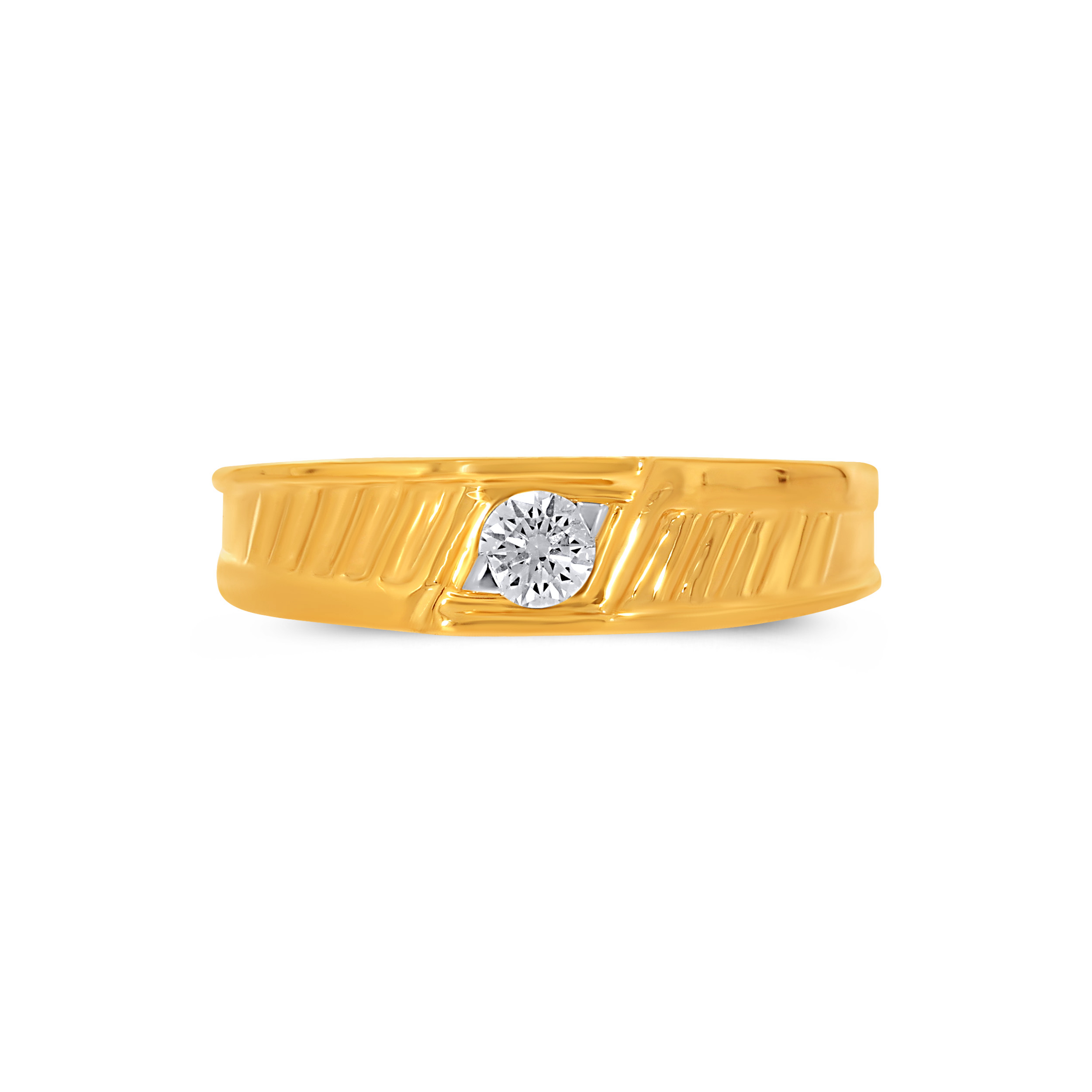 Linecarve Men’s Diamond Ring - Senco Gold and Diamonds