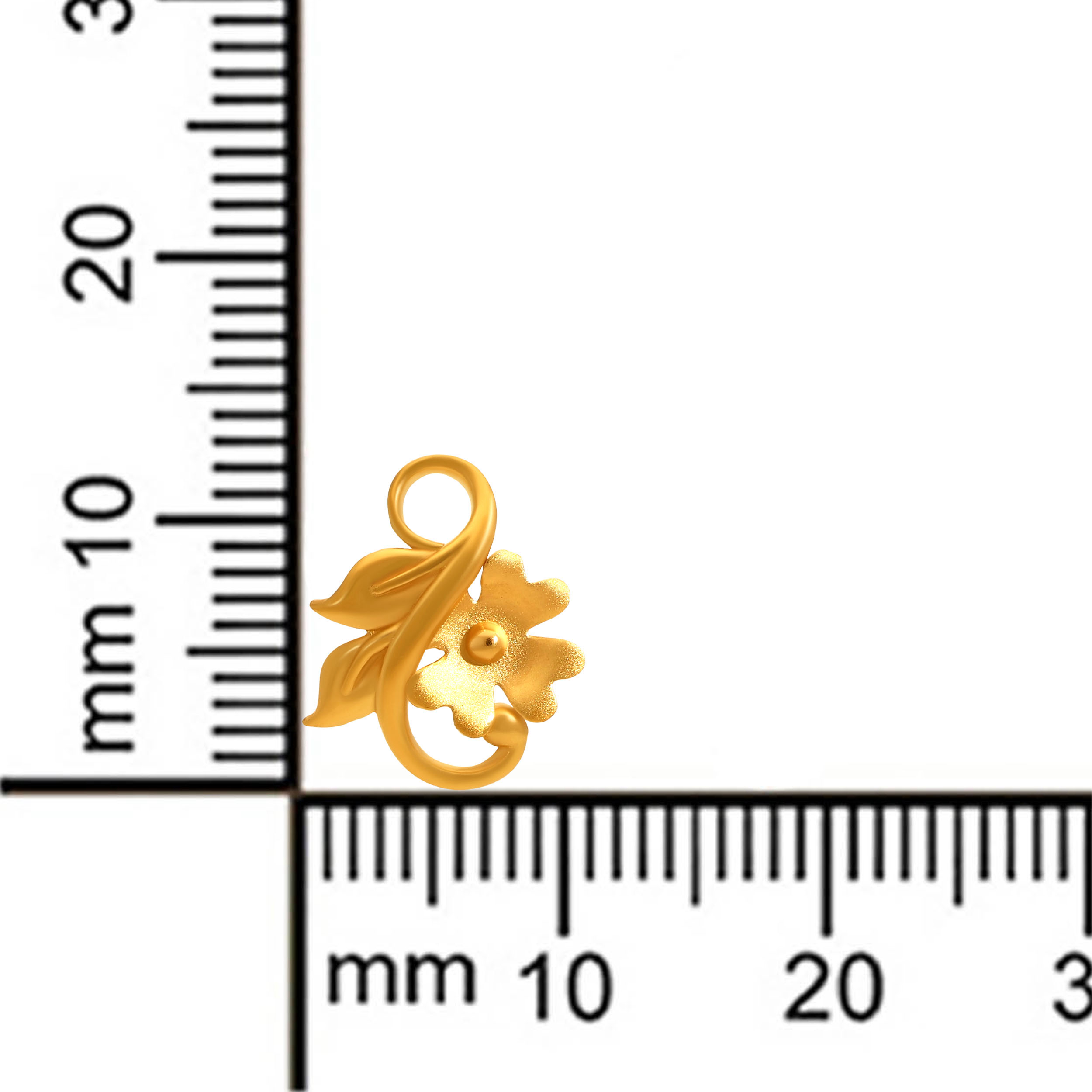 Auric Botanic Gold Studs - Senco Gold and Diamonds