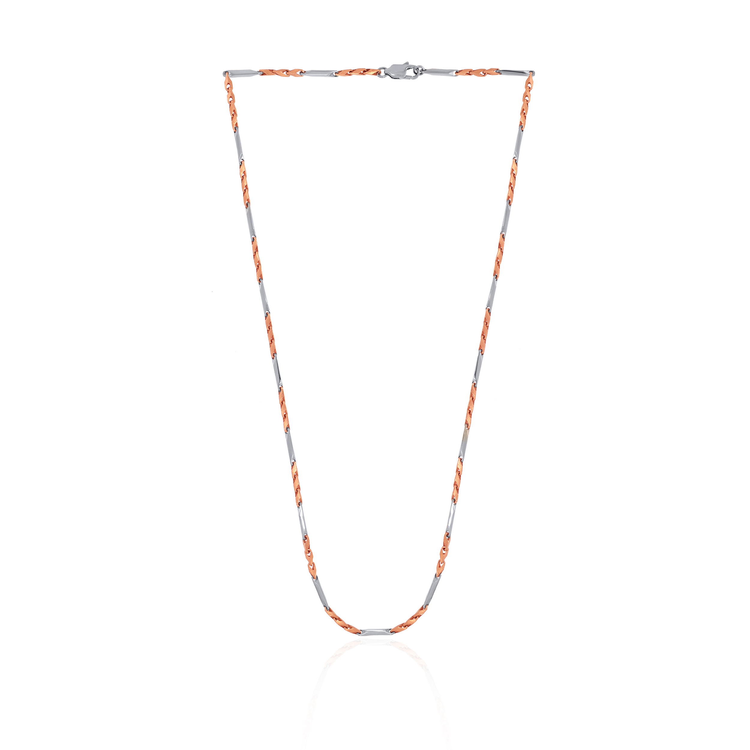 Dual Glow Unisex Platinum Chain - Senco Gold and Diamonds