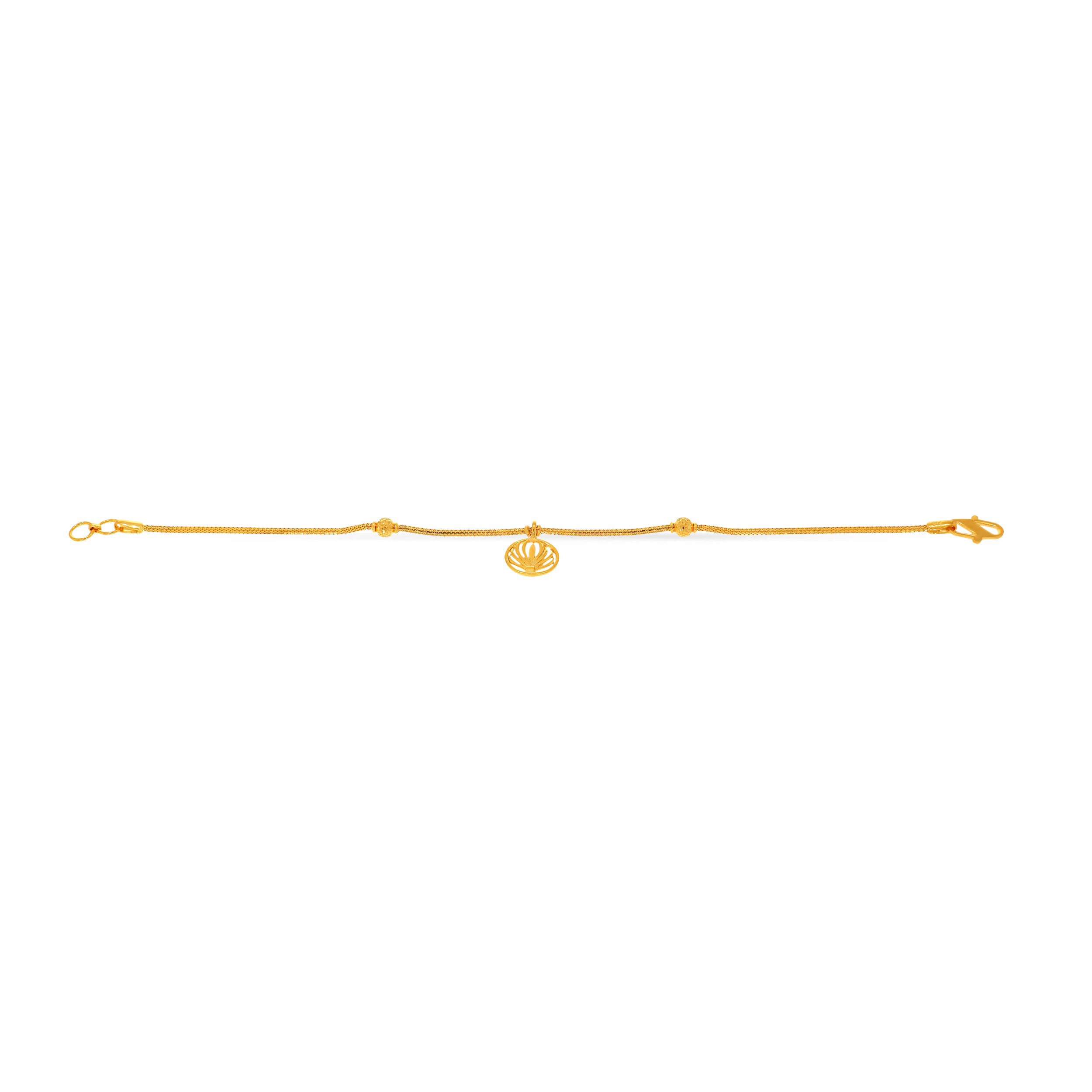 Lotus Luxury Gold Bracelet - Senco Gold and Diamonds