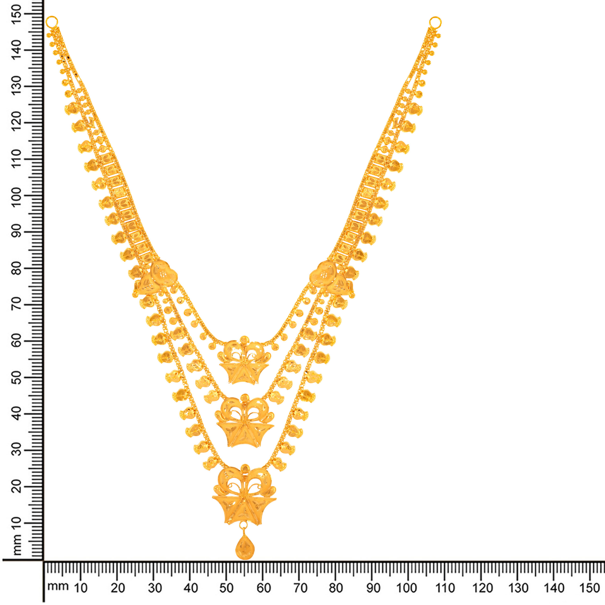 Layered Regal Gold Necklace - Senco Gold and Diamonds