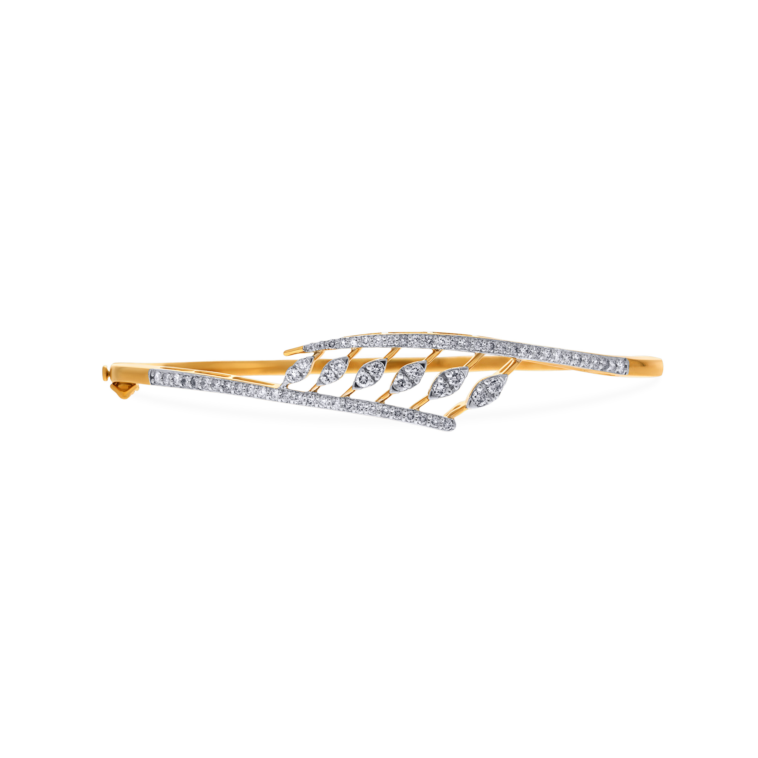 Leafy Art Diamond Bracelet - Senco Gold and Diamonds