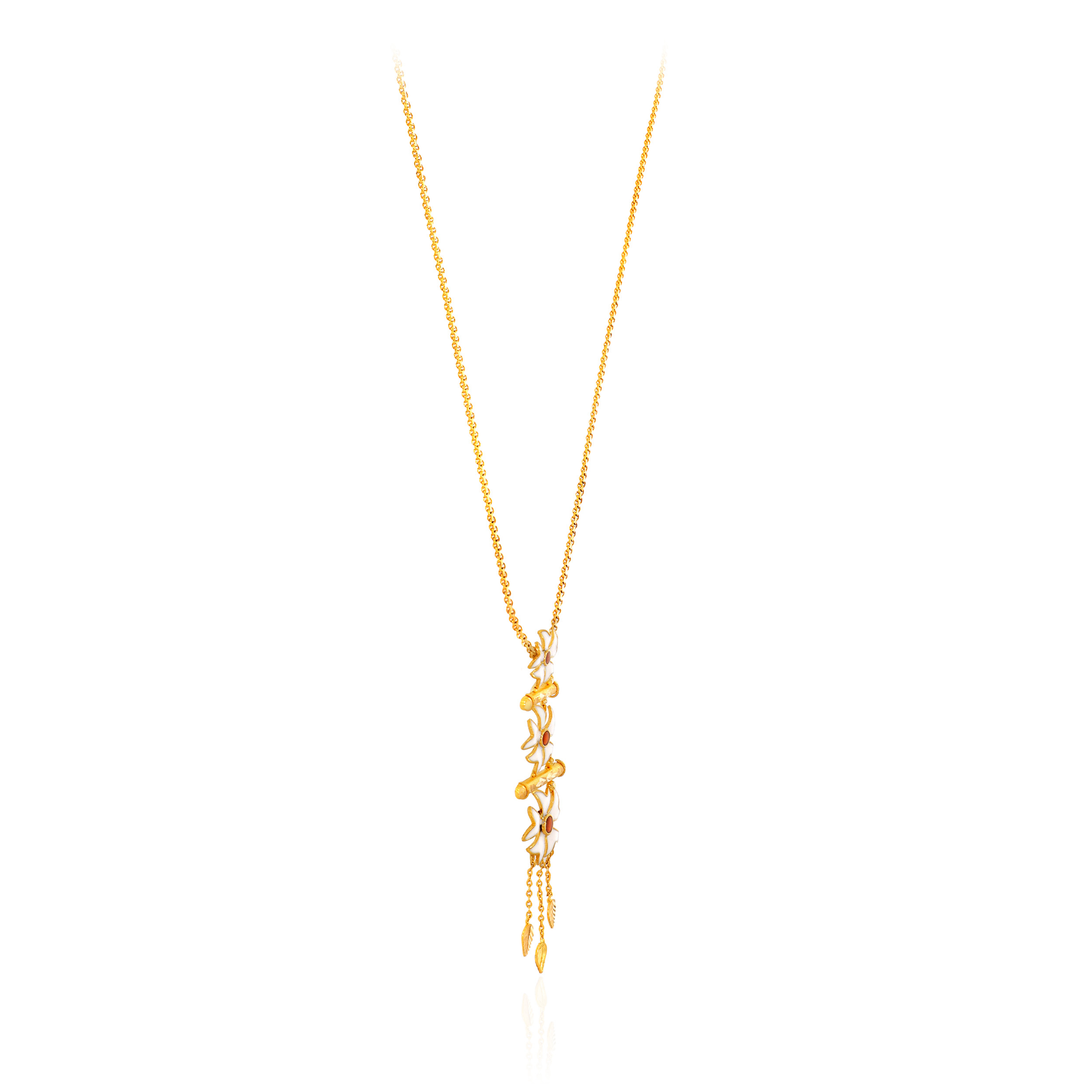 22K Yellow Gold Chain Pendant-GPN-D000783648 - Senco Gold and Diamonds
