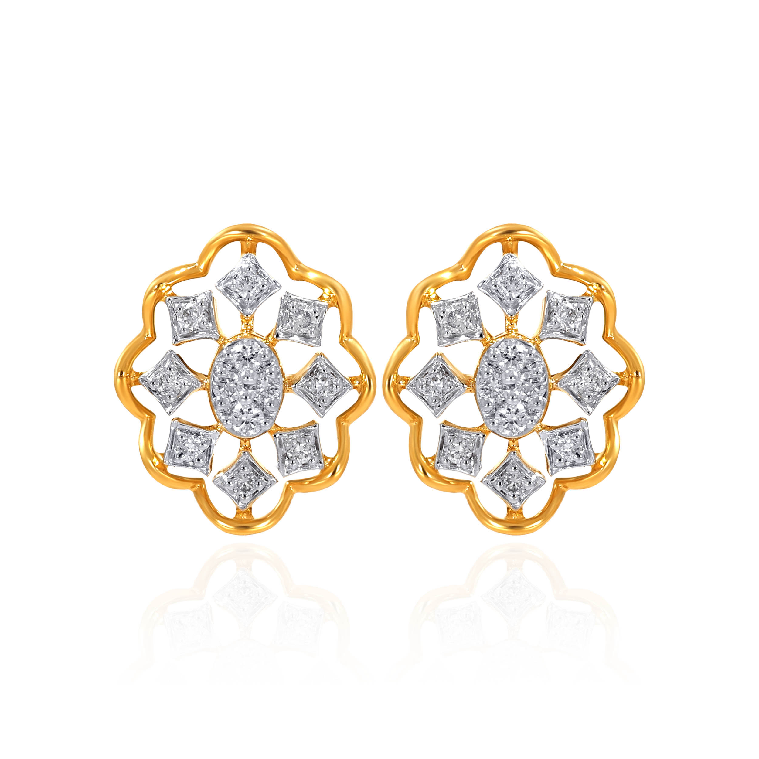 Lumi Diamond Studs - Senco Gold and Diamonds