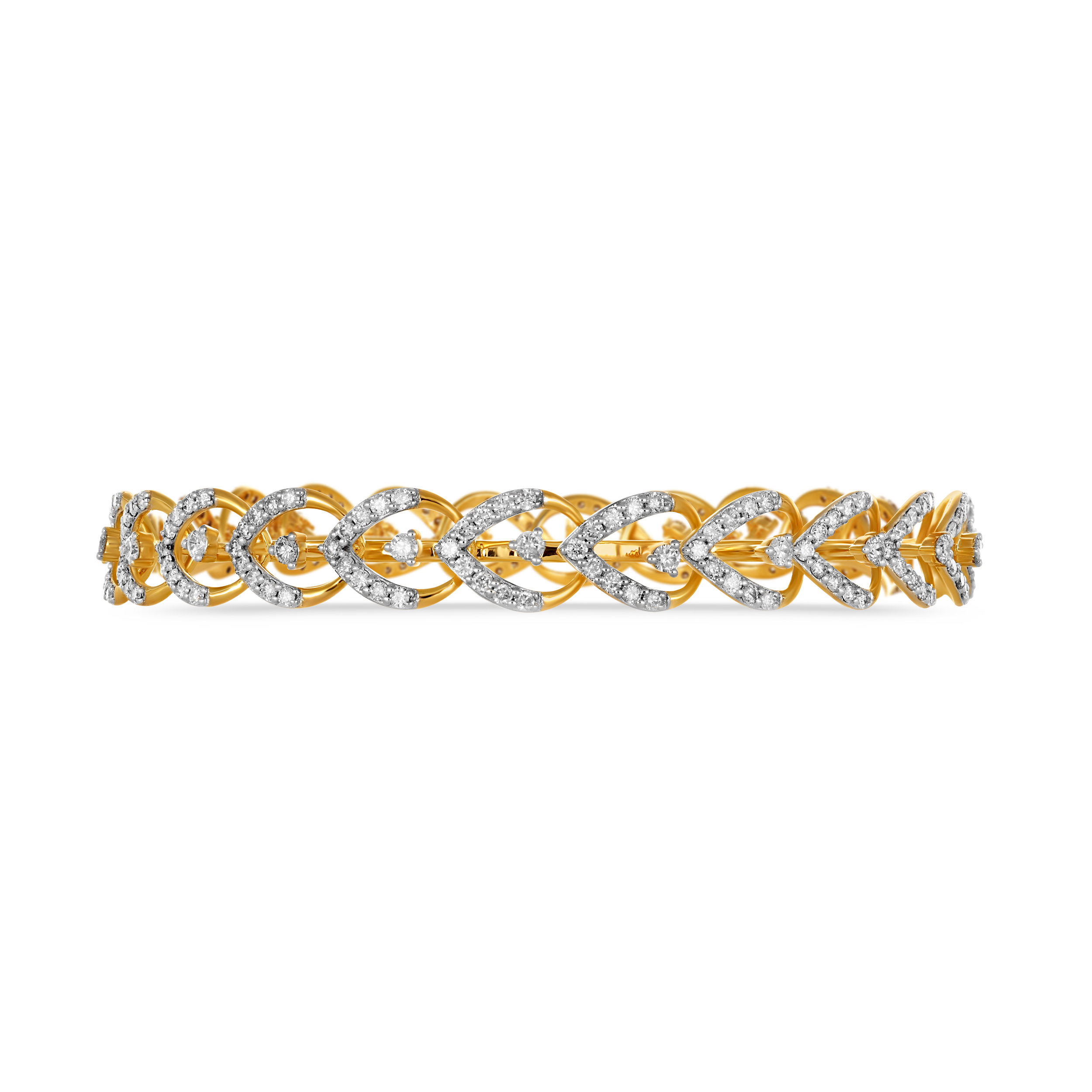 Sparkling Sonata Diamond Bangle - Senco Gold and Diamonds