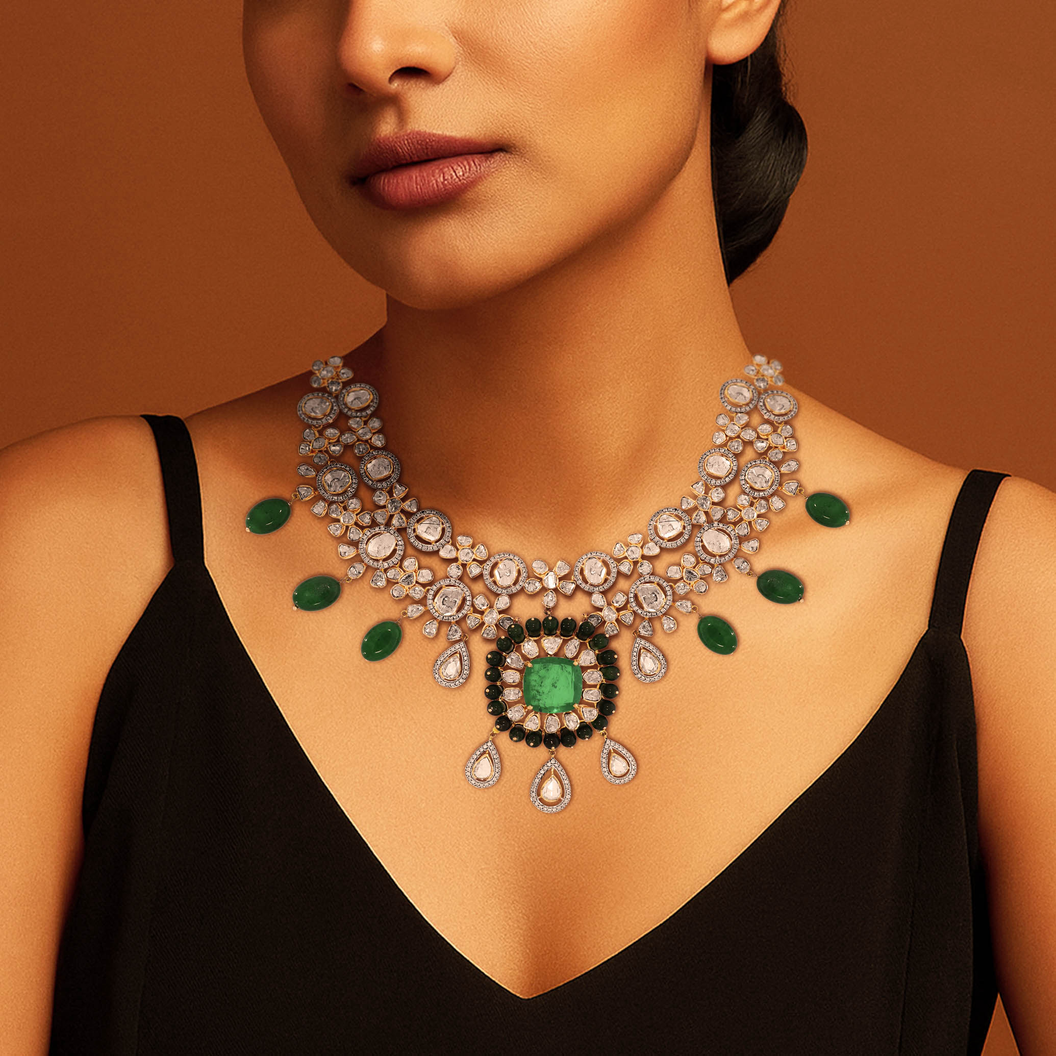 Heritage Harmony Diamond Gold Necklace - Senco Gold and Diamonds