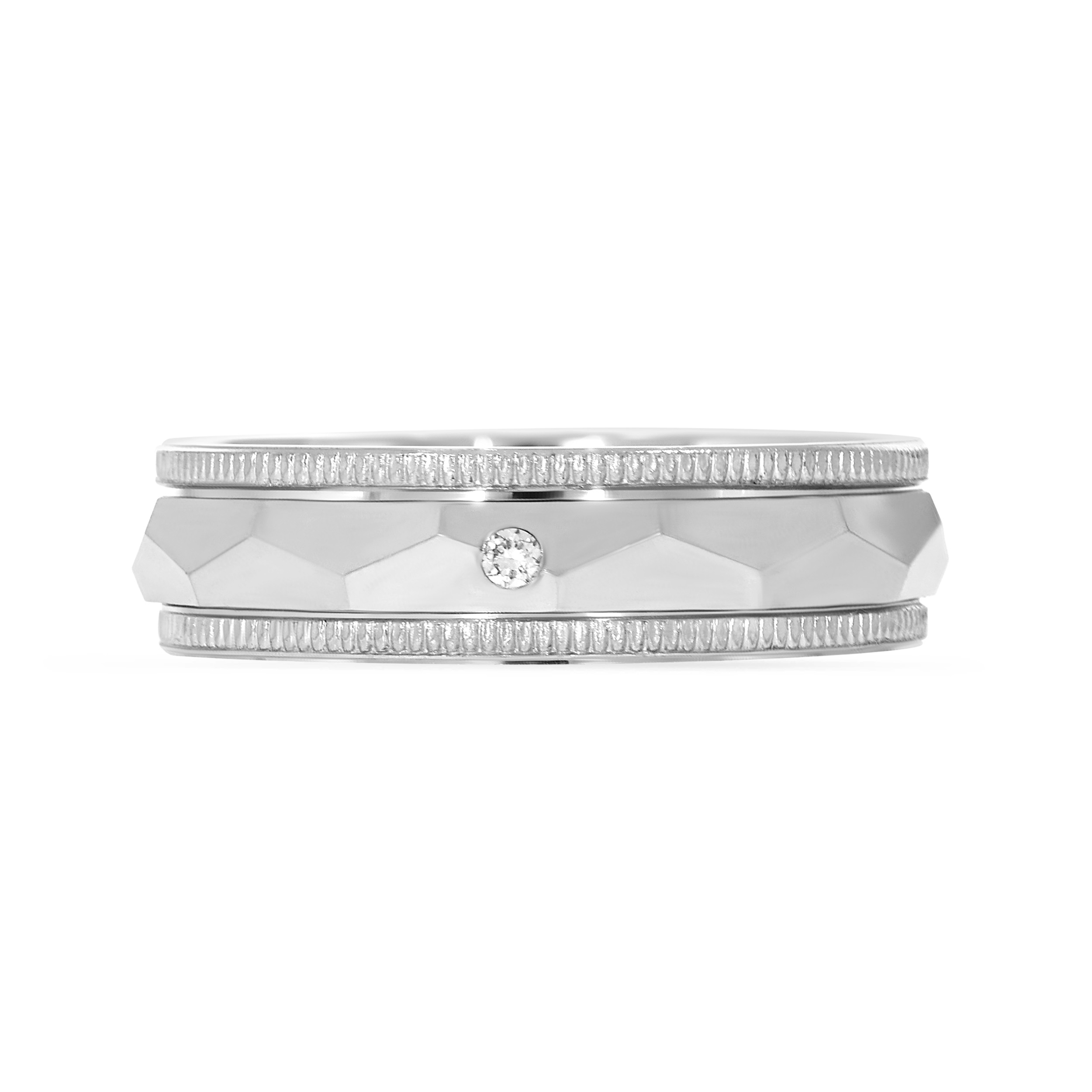 950 Platinum Men Platinum Ring-PDGR-D000787108 - Senco Gold and Diamonds