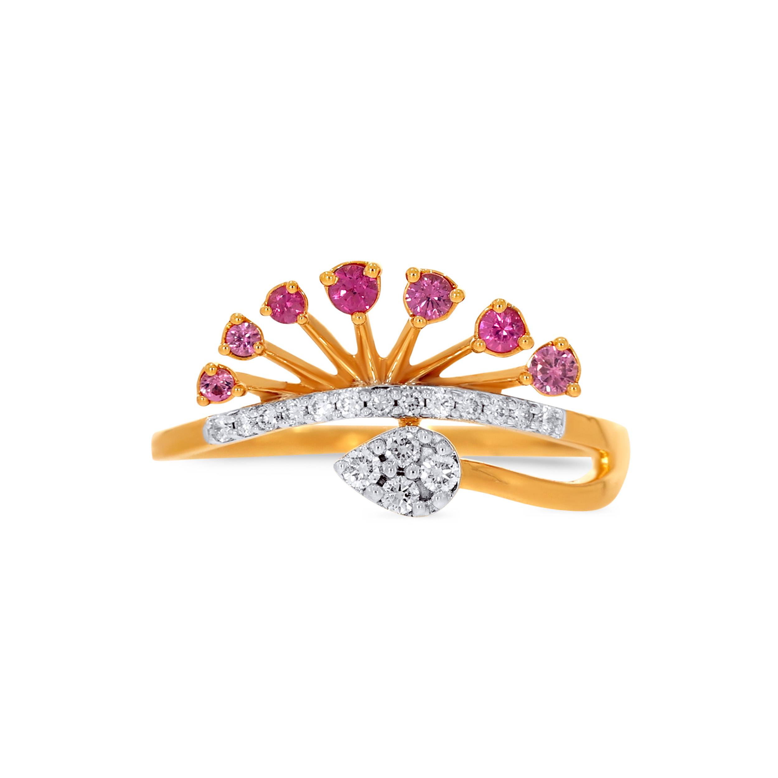 Blushing Bouquet Diamond Ring - Senco Gold and Diamonds