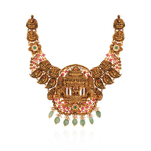 Goddess’s Grace Heirloom Gold Necklace - Senco Gold and Diamonds