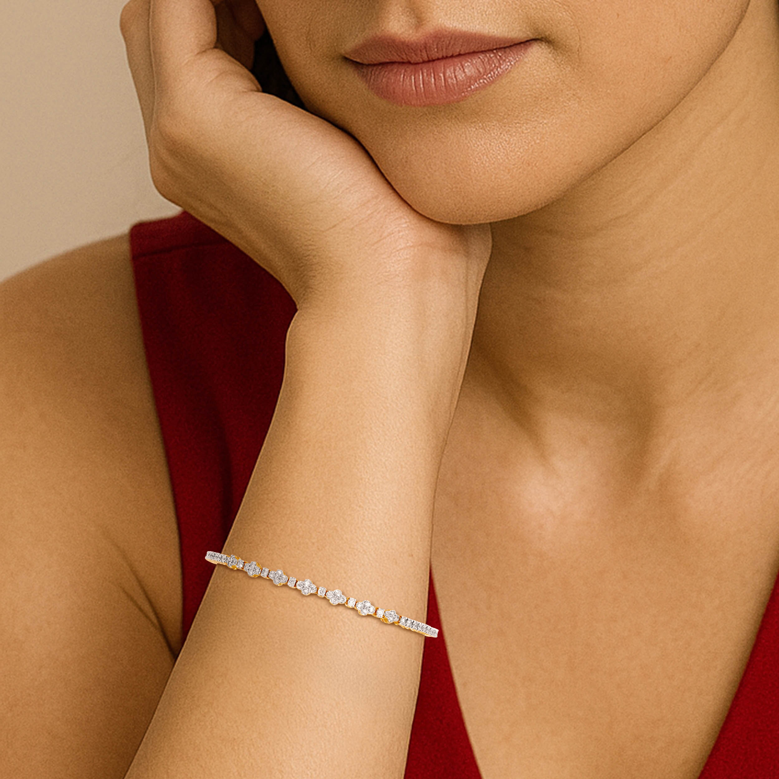 Elysian Glint Diamond Bracelet - Senco Gold and Diamonds