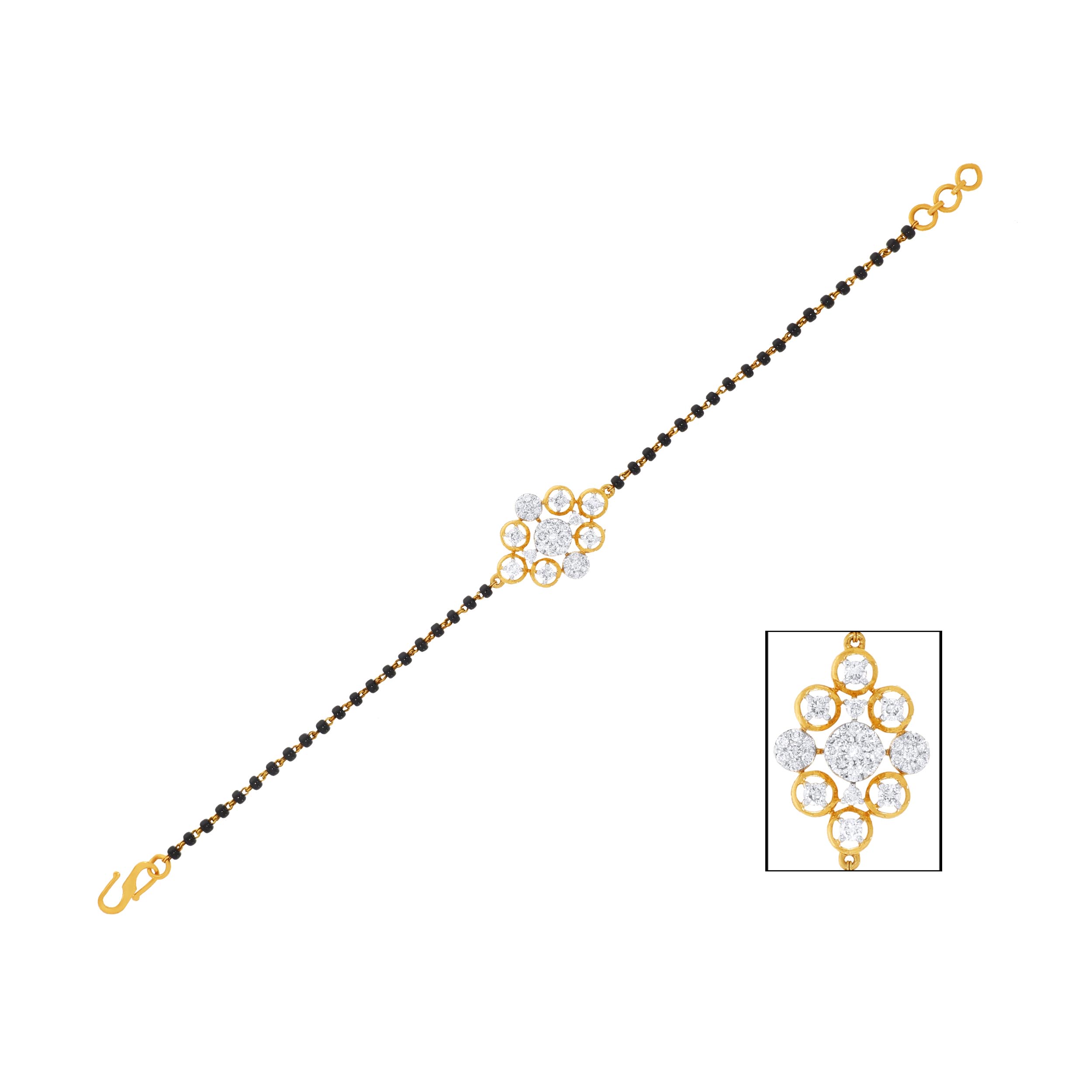 Bloomed Aura Diamond Bracelet - Senco Gold and Diamonds