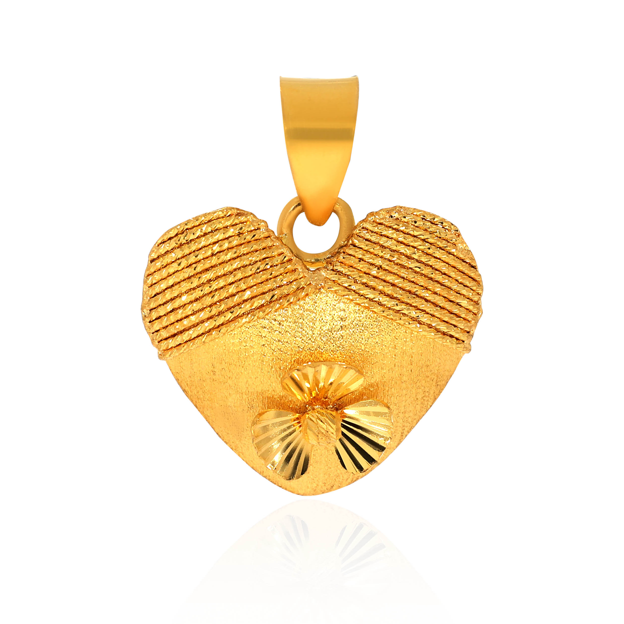 22K Yellow Gold Pendant-GPN-D000719154 - Senco Gold and Diamonds