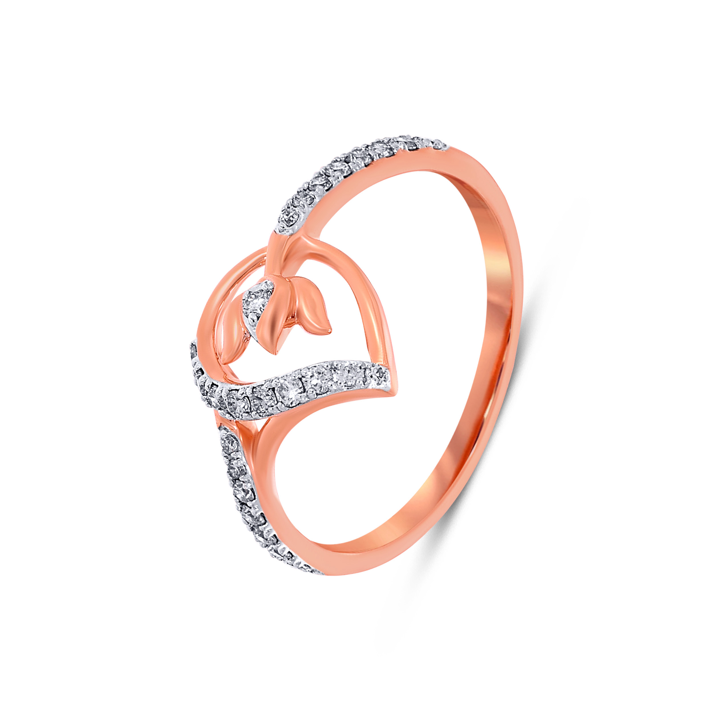 Petal Embrace Diamond Ring - Senco Gold and Diamonds