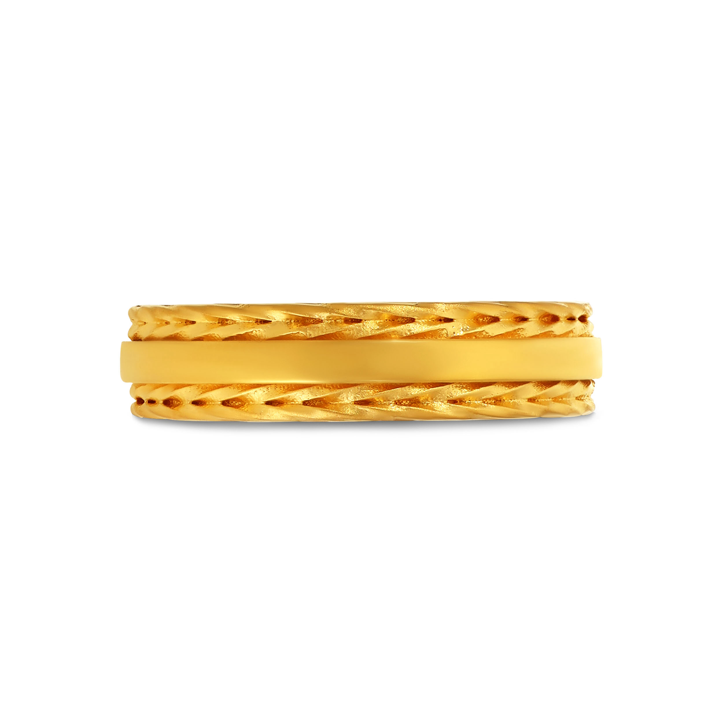 22K Yellow Gold Men Band Ring-GGR-SAD0005756 - Senco Gold and Diamonds