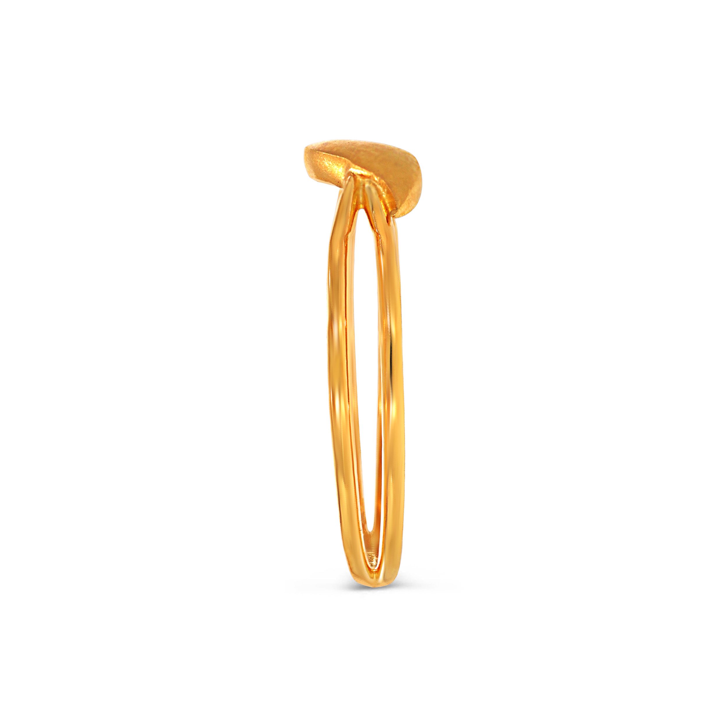 Dewleaf Gold Ring alternate view 2