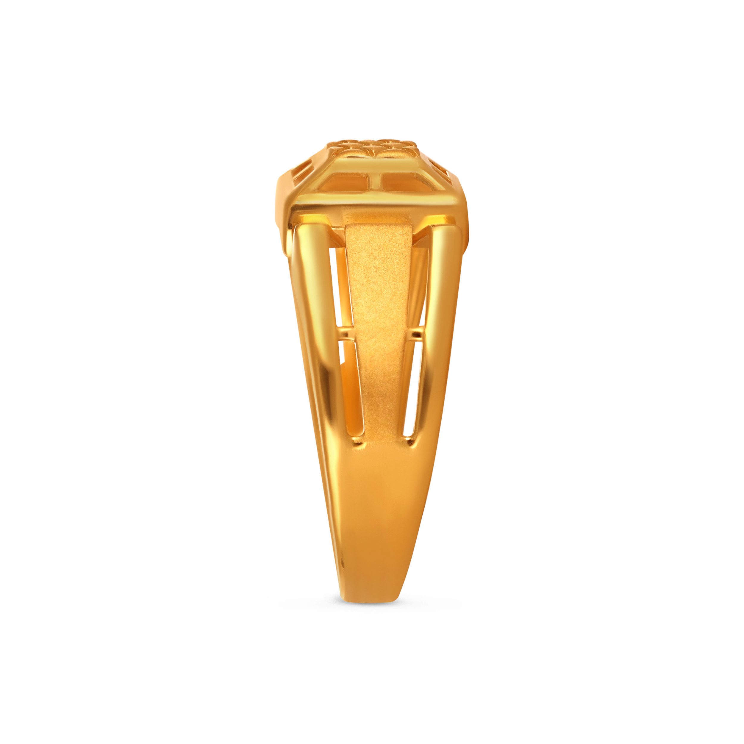 22K Yellow Gold Men's Gold Ring-GGR-SAD0000006 - Senco Gold and Diamonds