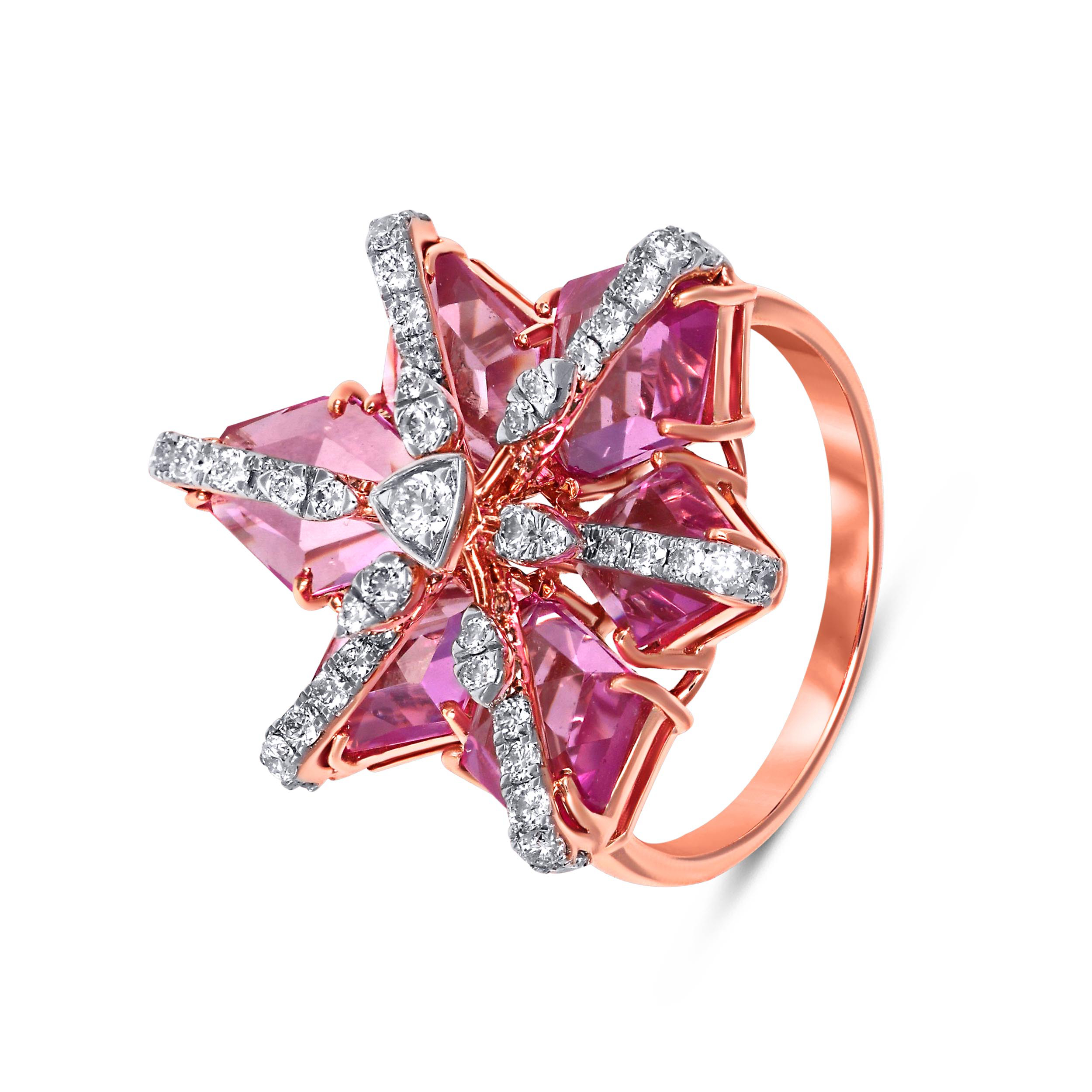 Blossom Majesty Diamond Ring - Senco Gold and Diamonds