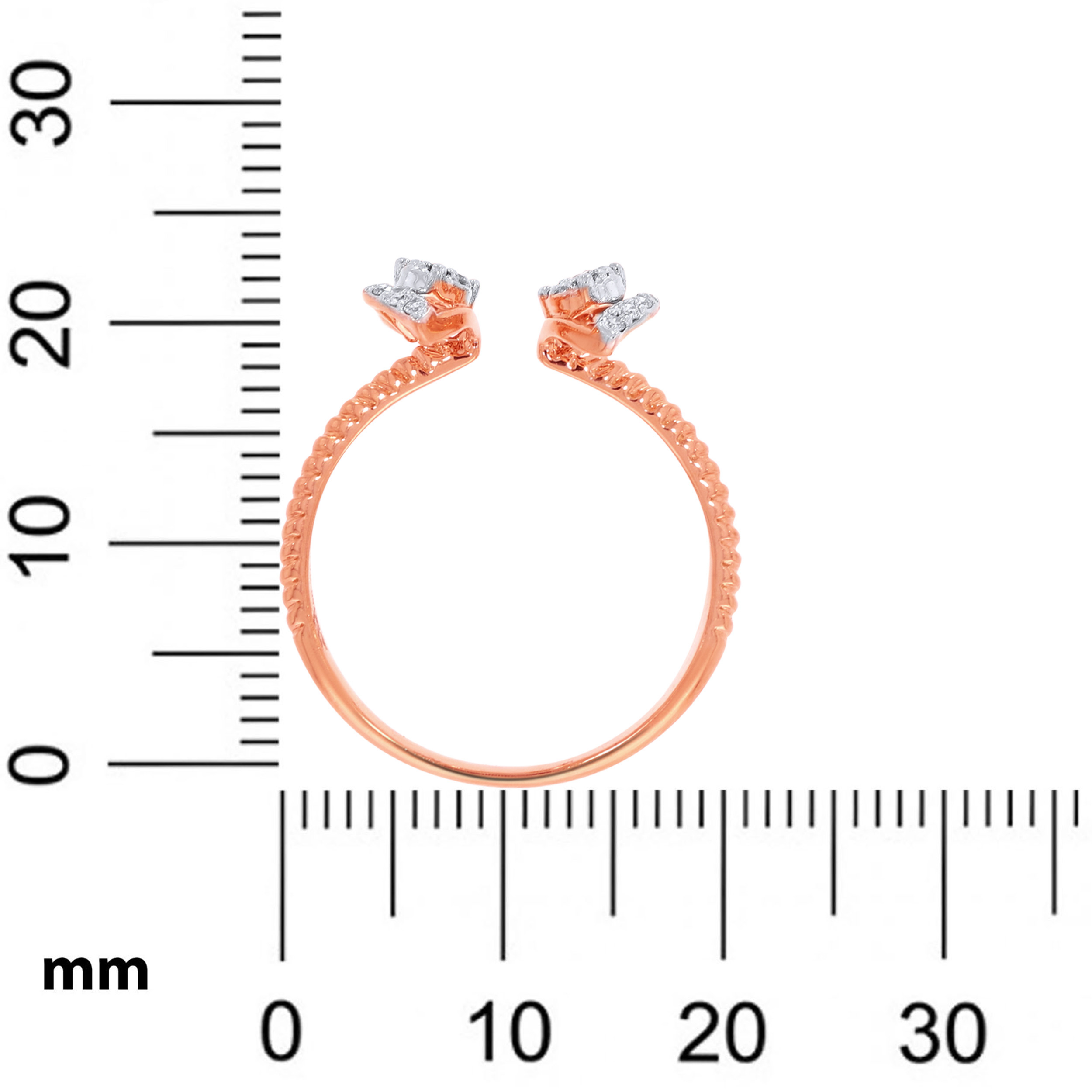 Fluttering Grace Diamond Ring - Senco Gold and Diamonds