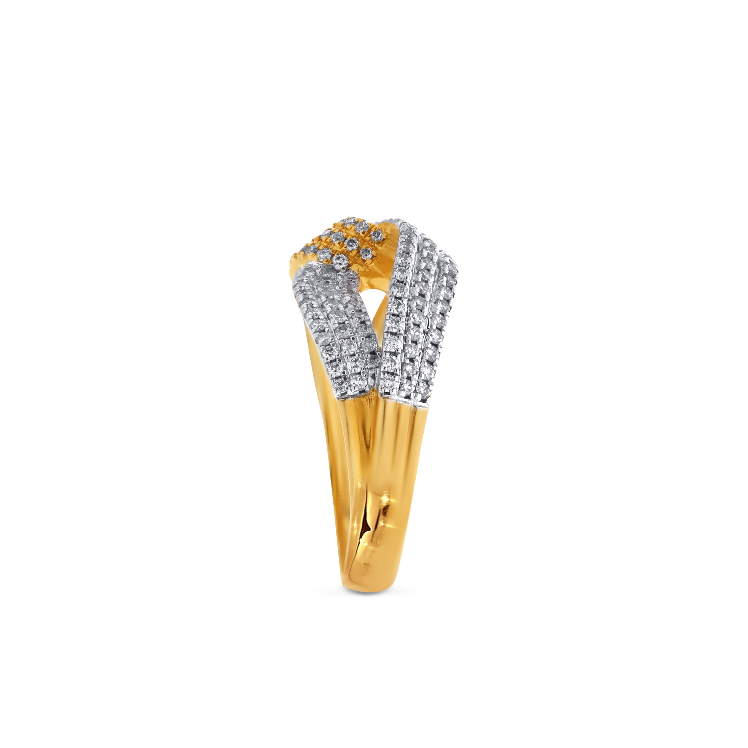 Eternal Knot Diamond Ring - Senco Gold and Diamonds