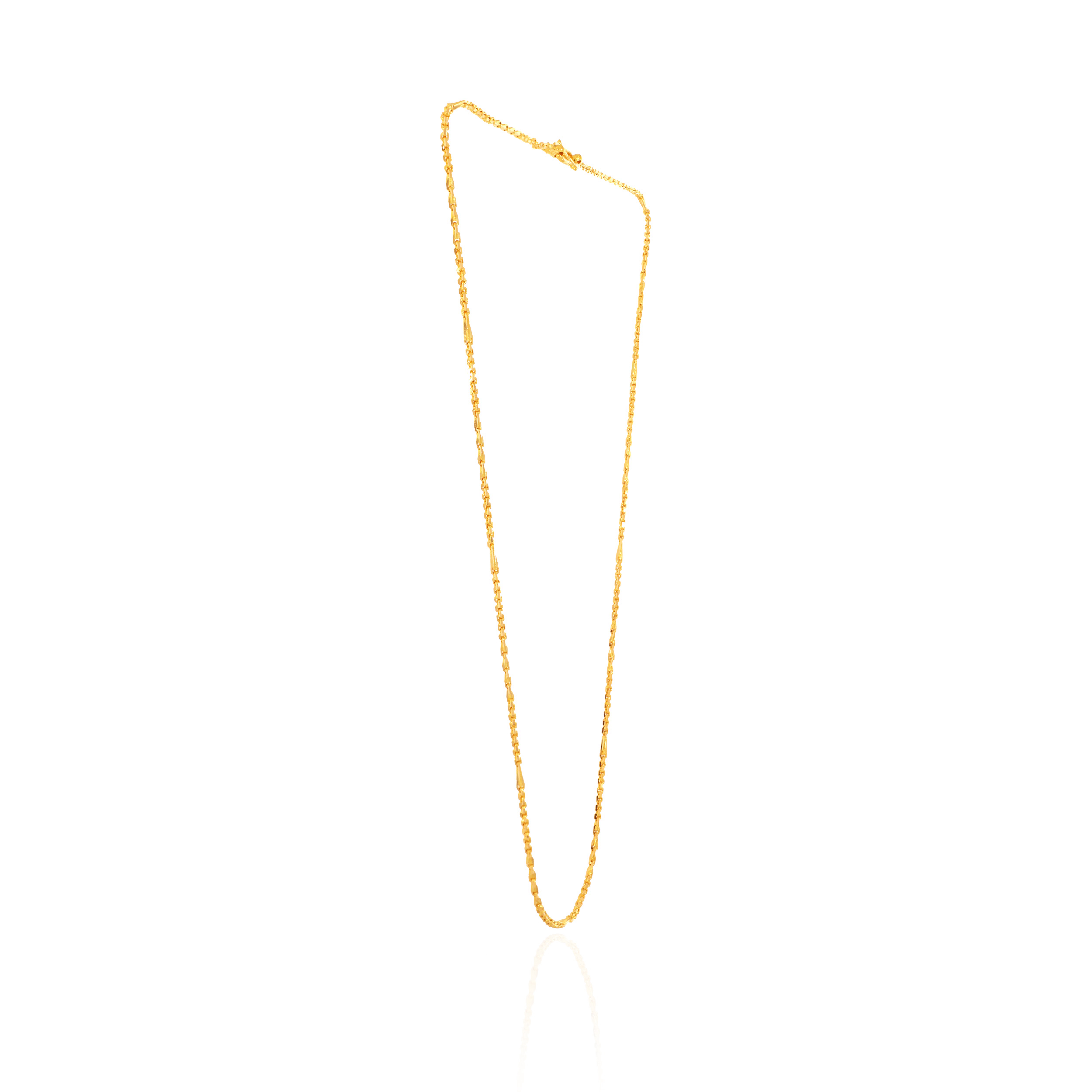 22K Yellow Gold Chain-GC-D000557851 - Senco Gold and Diamonds