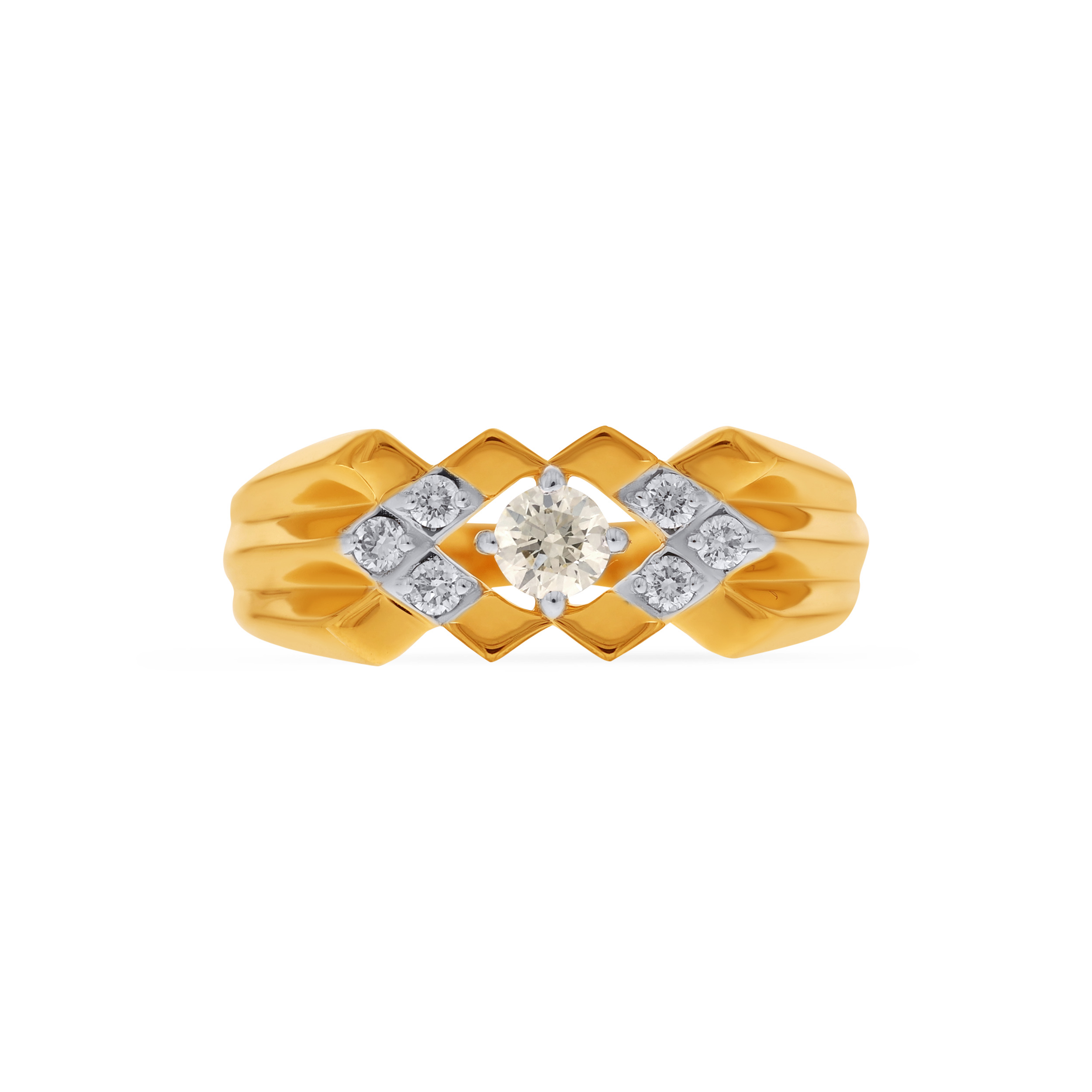 Rhombic Hero Men Diamond Ring - Senco Gold and Diamonds