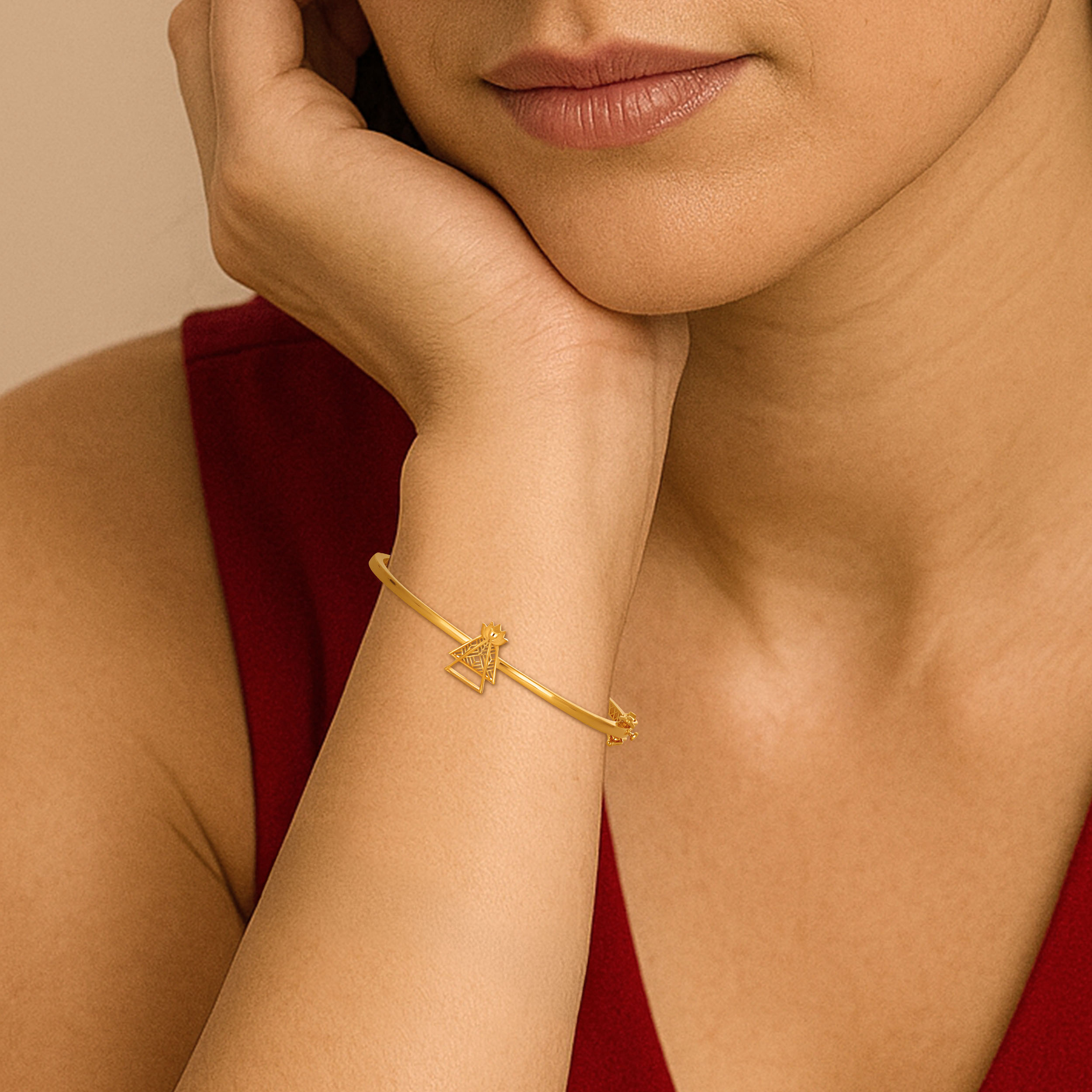 Radiant Lotus Gold Chur - Senco Gold and Diamonds