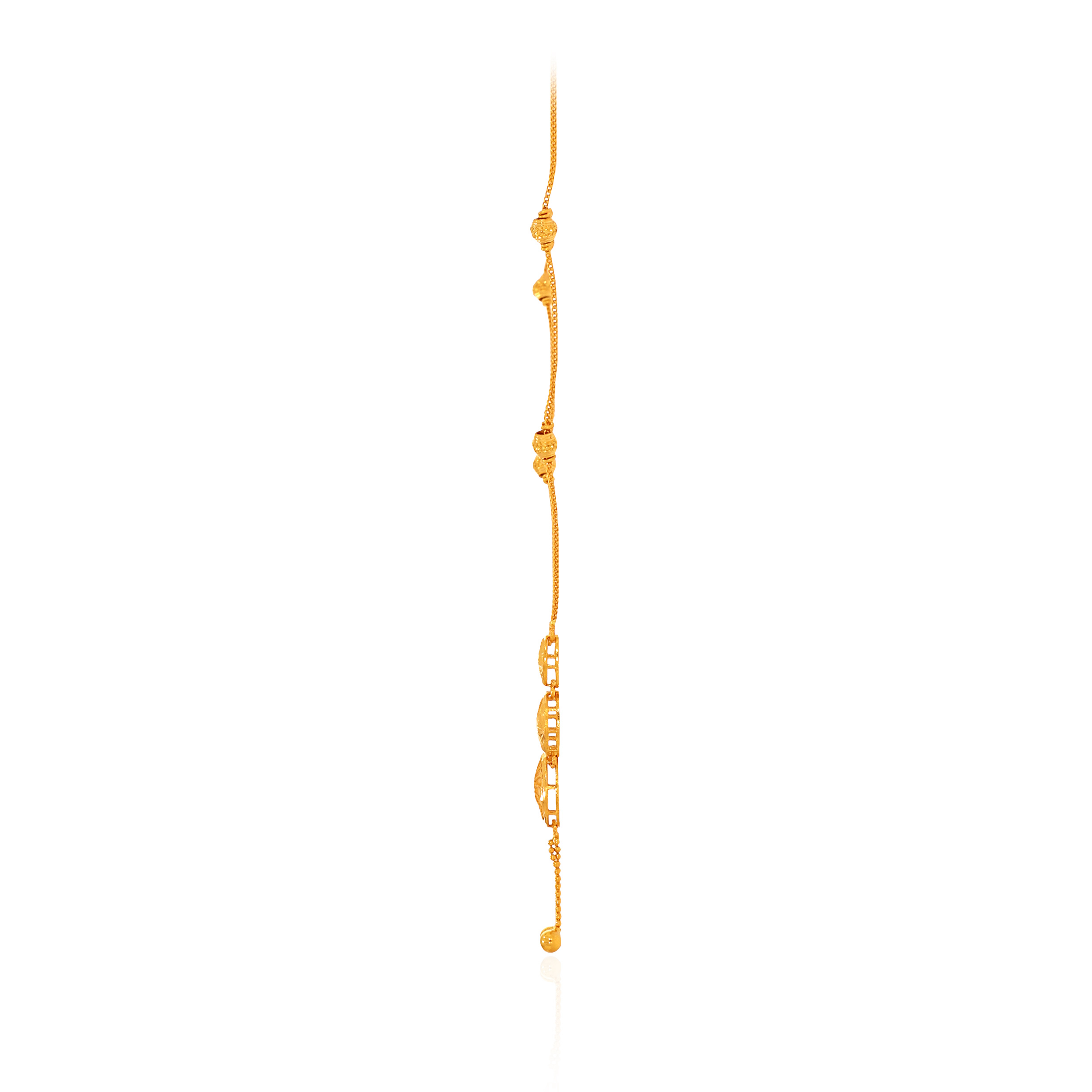 Elliptical Cut Out Gold Chain - Senco Gold and Diamonds