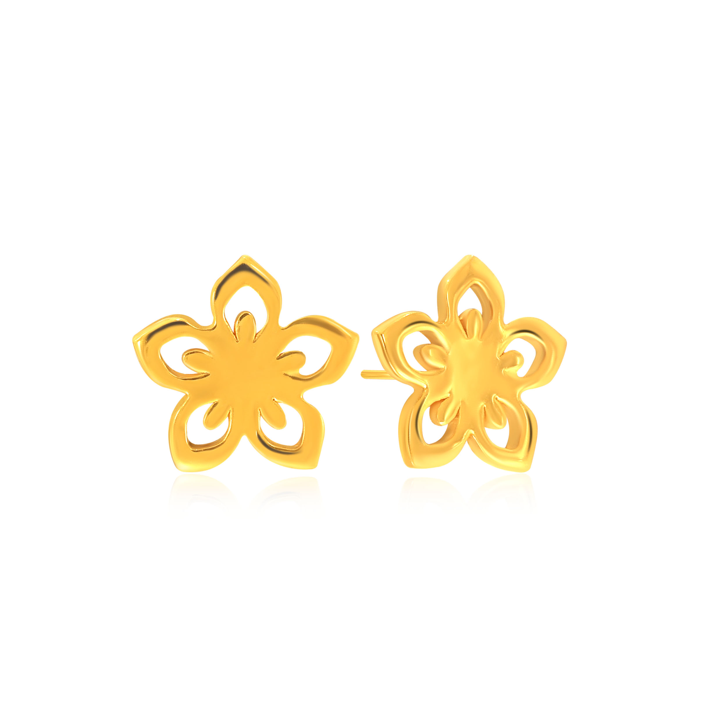 Cute Daisy Kids Gold Studs - Senco Gold and Diamonds