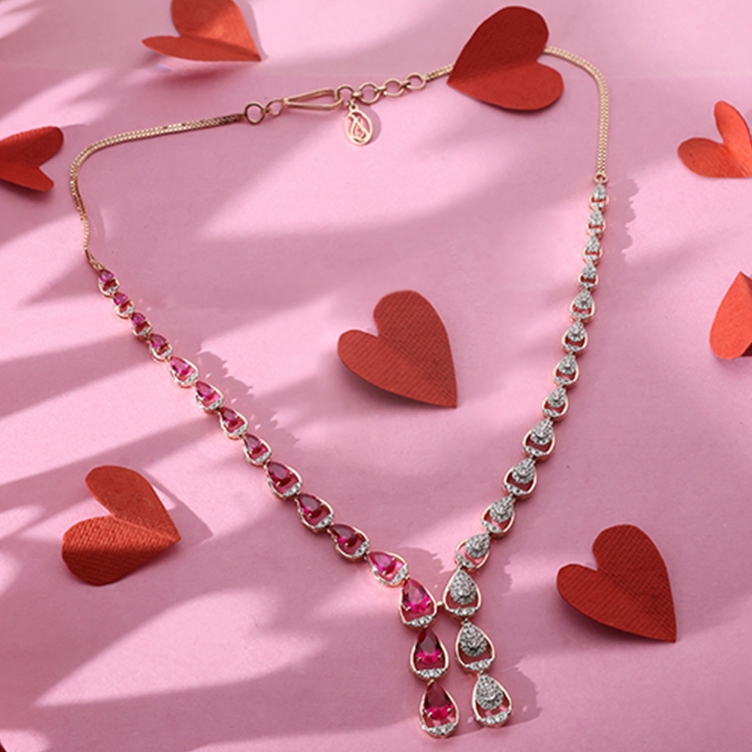 Loving Drips Diamond Necklace - Senco Gold and Diamonds