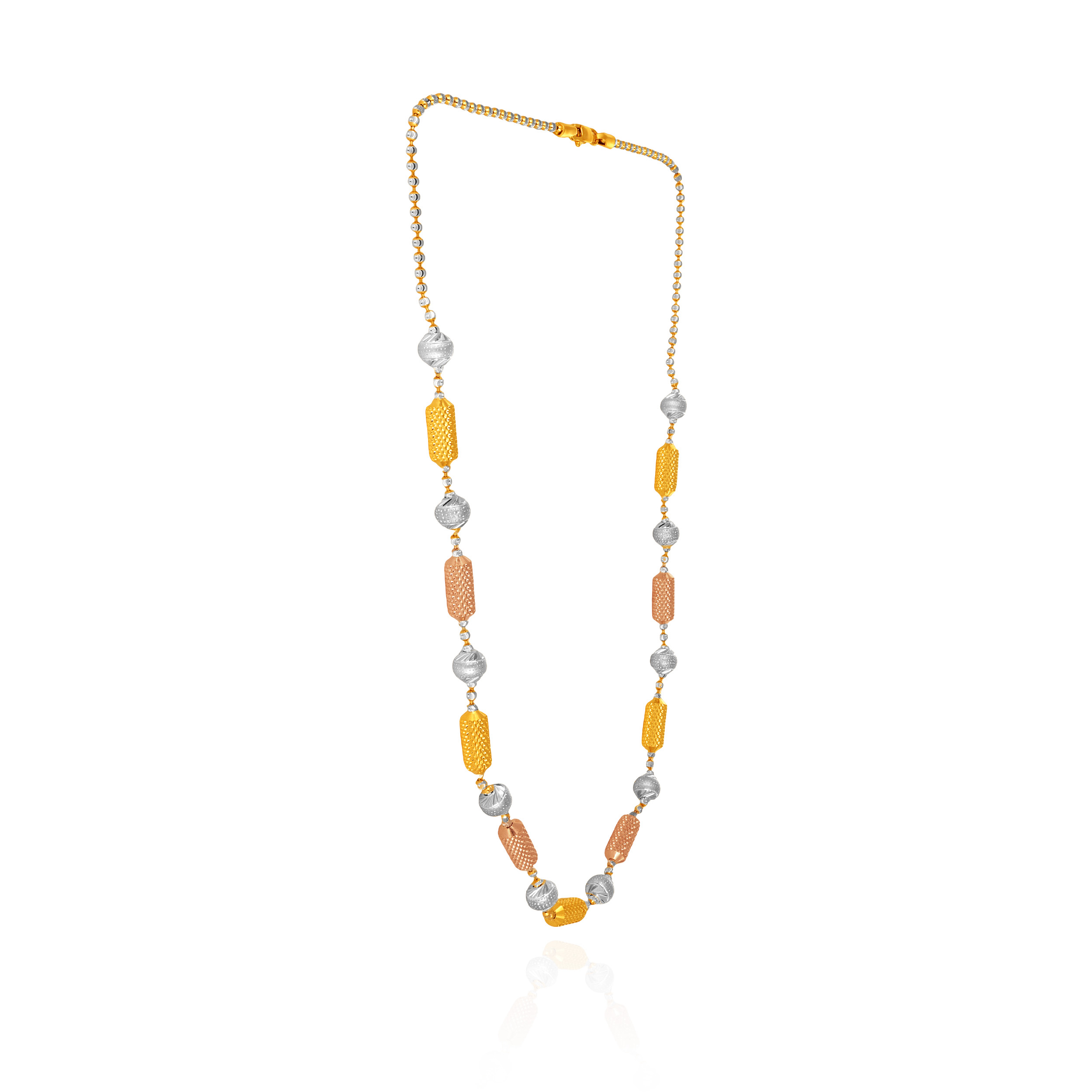 Trio Gleam Gold Chain - Senco Gold and Diamonds