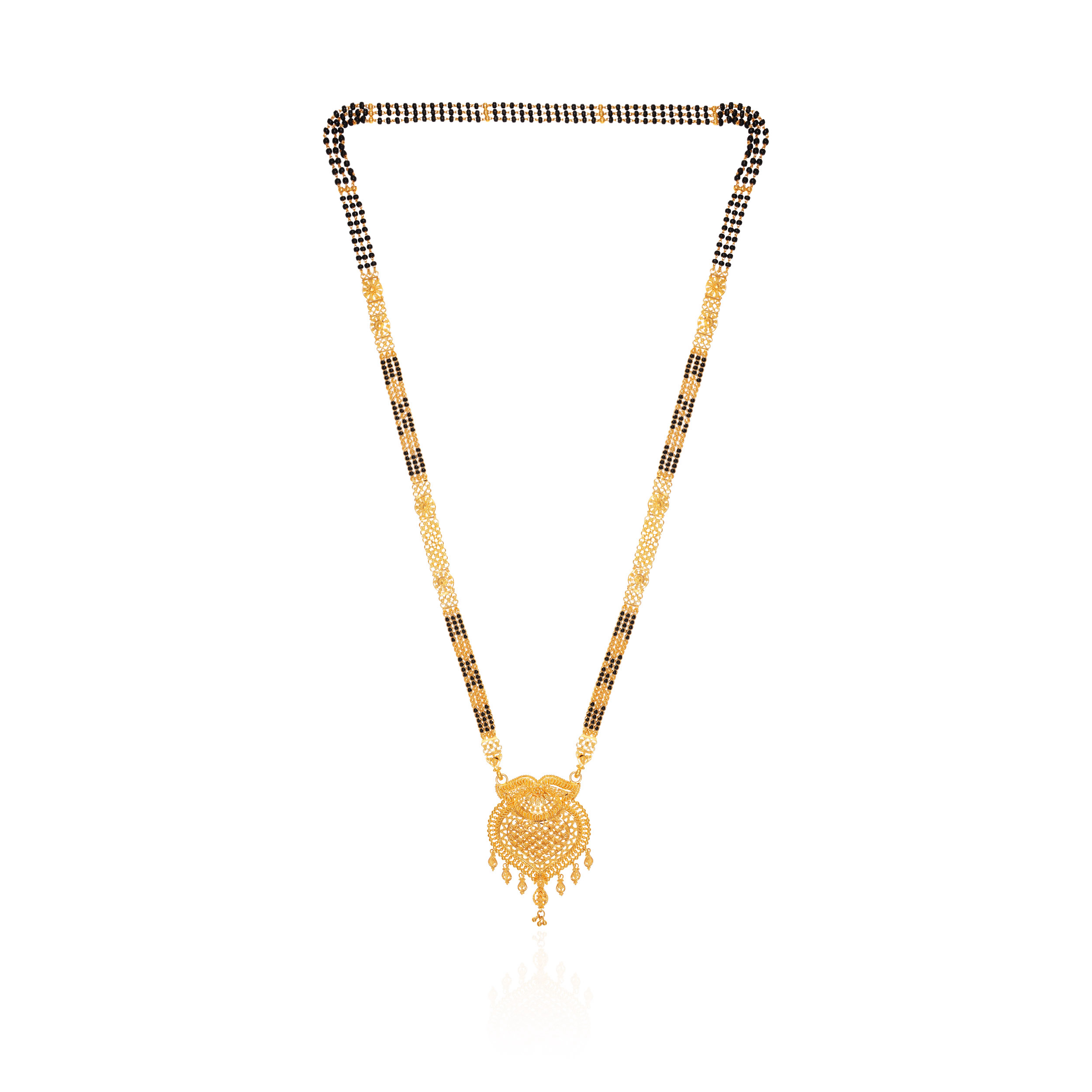 Bond of Love Gold Mangalsutra - Senco Gold and Diamonds