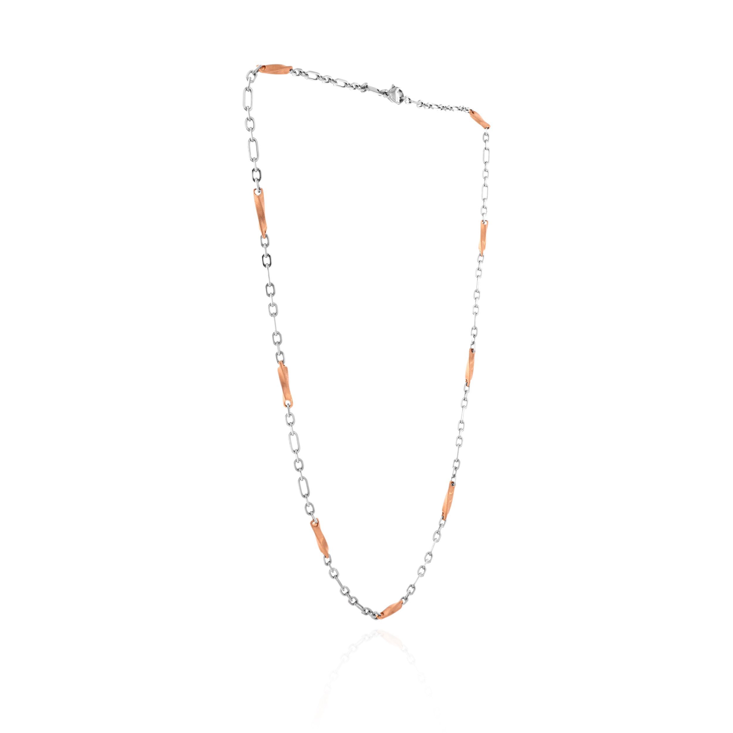 Ignite Core Men's Platinum Gold Chain - Senco Gold and Diamonds