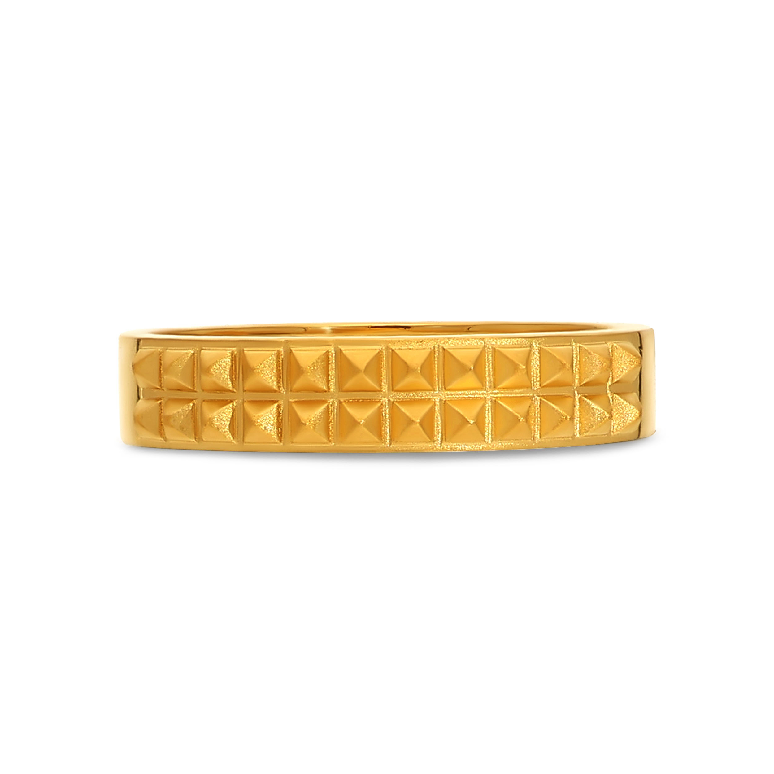 22K Yellow Gold Men's Band Ring_GGR-SAD0005376 - Senco Gold and Diamonds