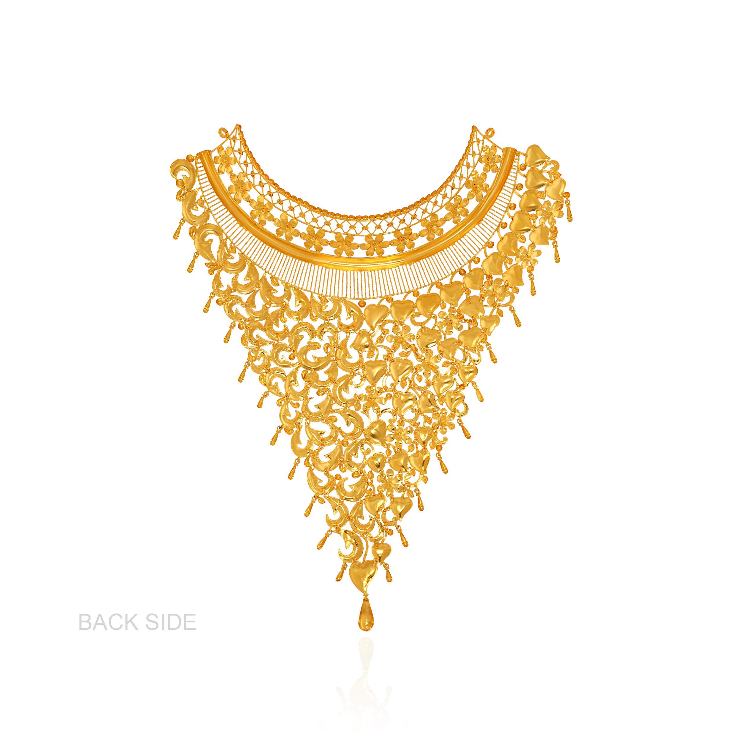 Imperial Ornate Gold Necklace - Senco Gold and Diamonds