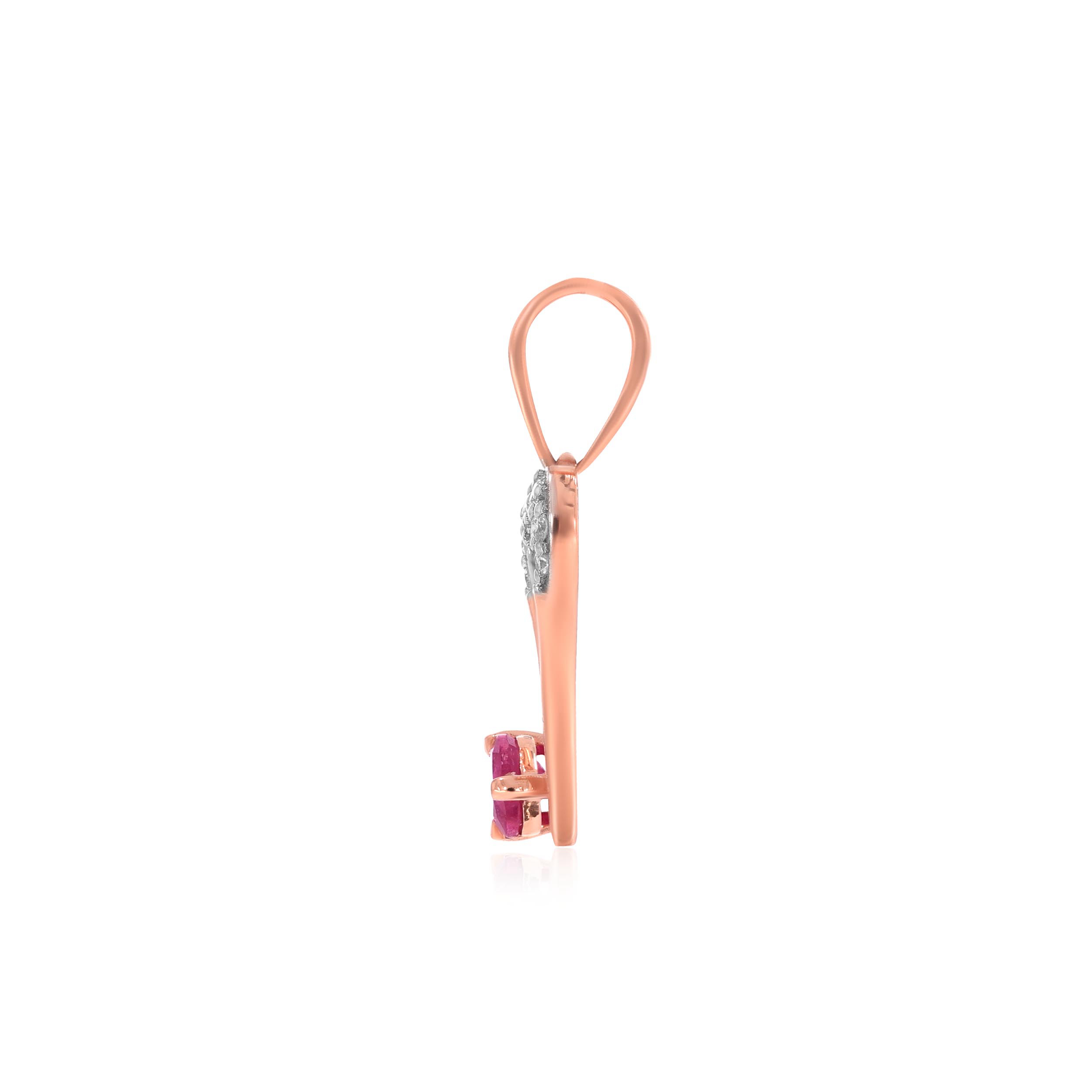 Love Key Diamond Pendant - Senco Gold and Diamonds