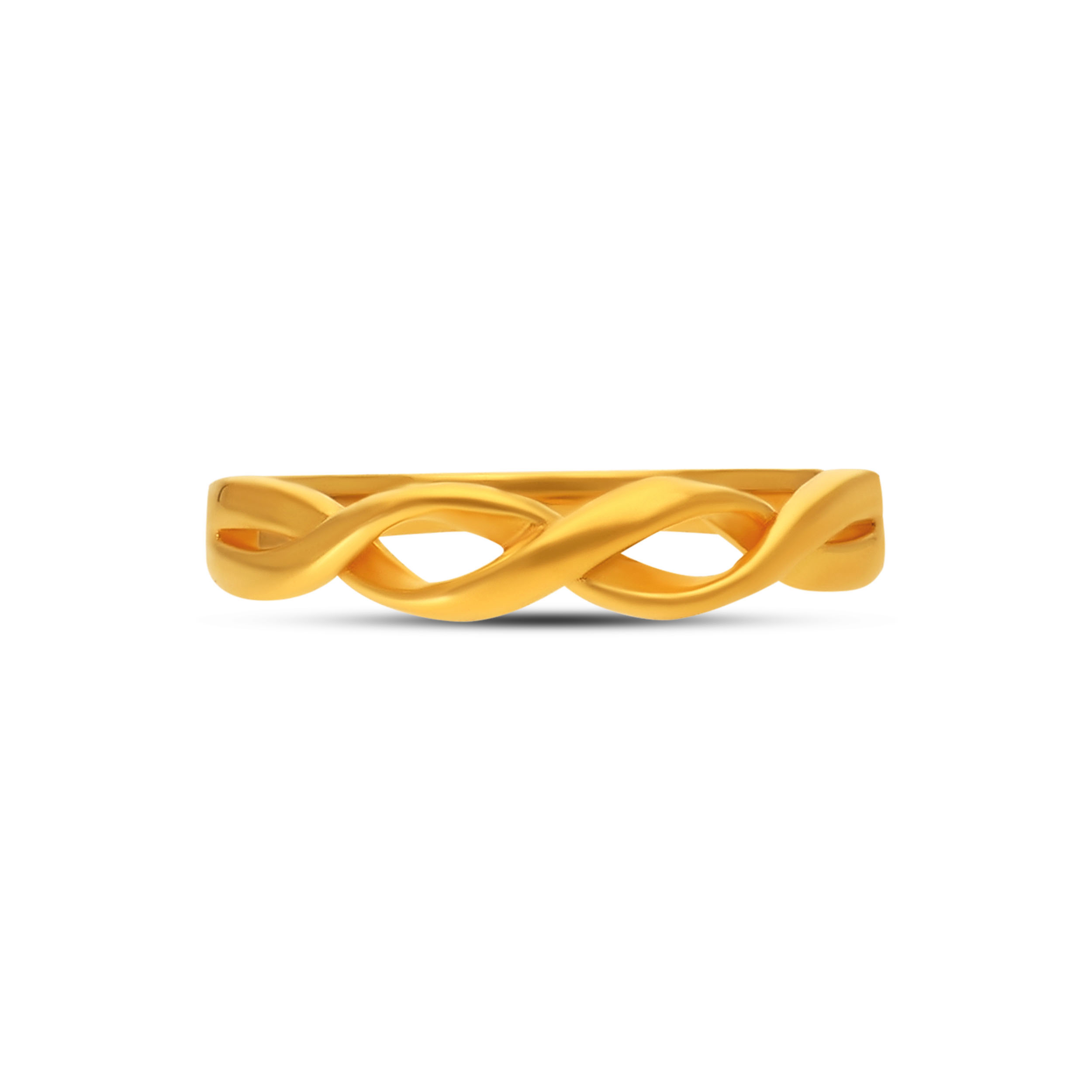Everyday Interlace Gold Ring - Senco Gold and Diamonds