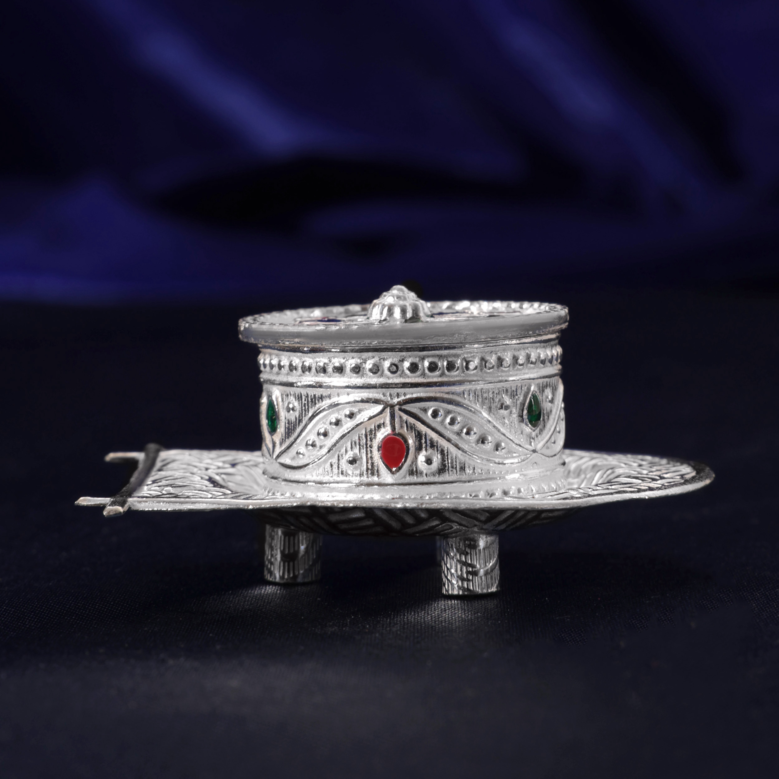 Enamel Silver Sindoor Dani - Senco Gold and Diamonds