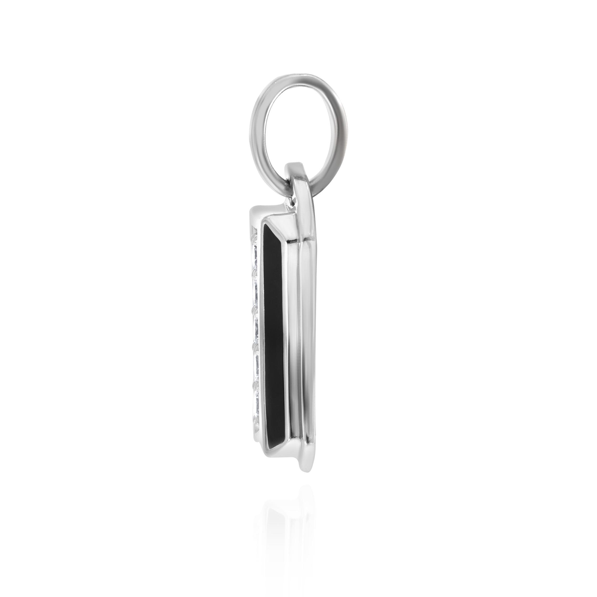 Nova Strike Men's Platinum Pendant - Senco Gold and Diamonds