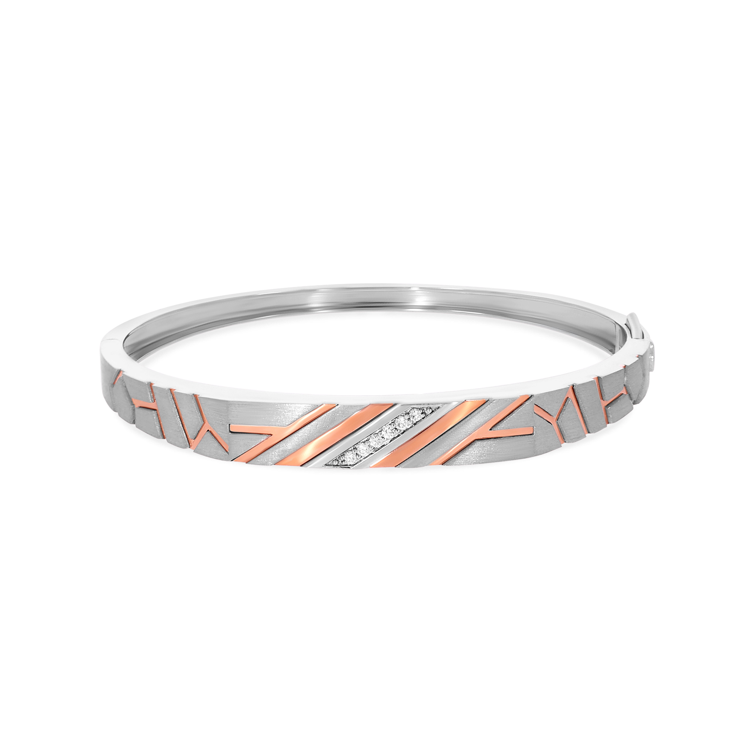 950 Platinum Men Platinum Kada Bangle-PDGK-D000784698 - Senco Gold and Diamonds