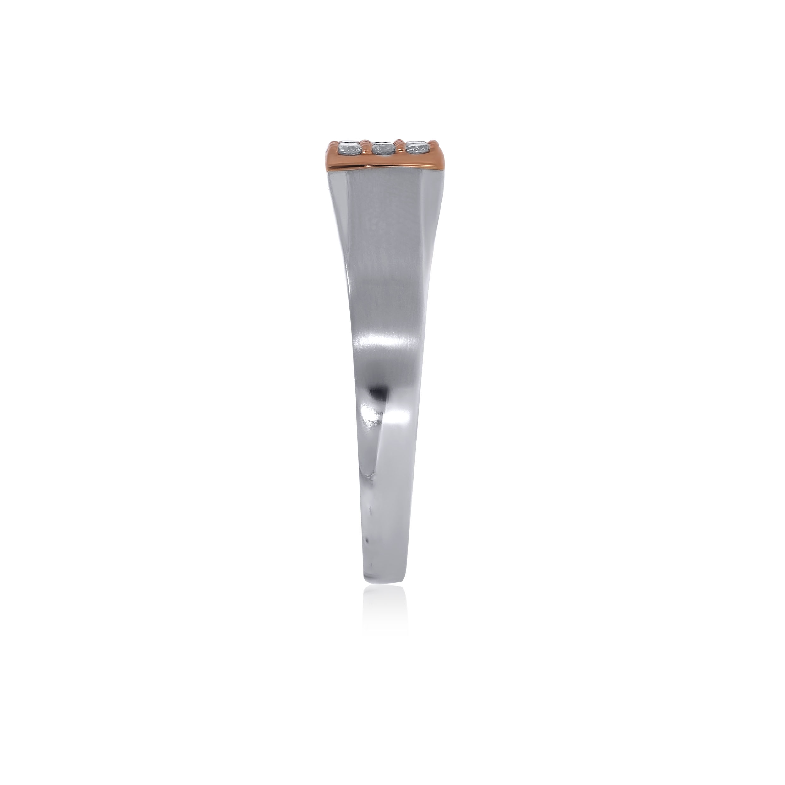 Sparkling Zest Men Platinum Ring - Senco Gold and Diamonds