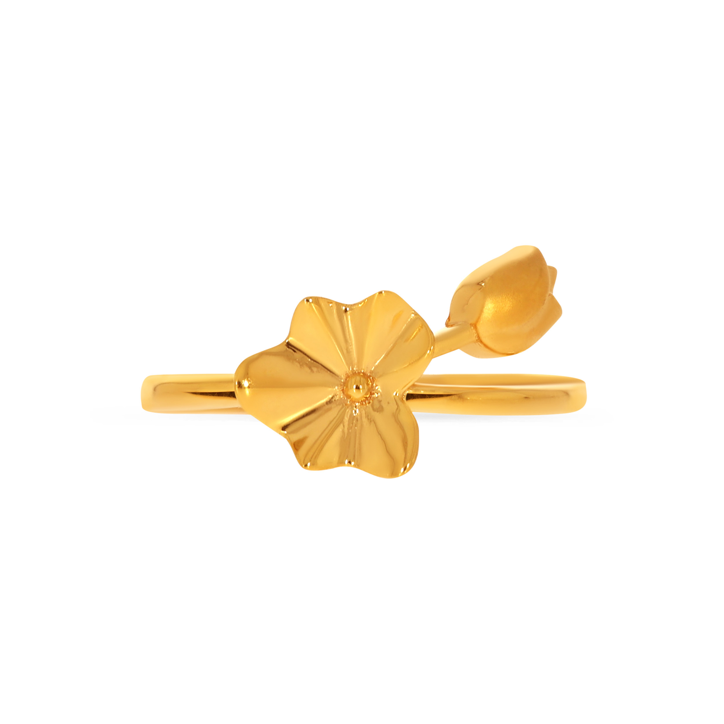 22K Yellow Gold Ring-GLR-SAD0005739 - Senco Gold and Diamonds