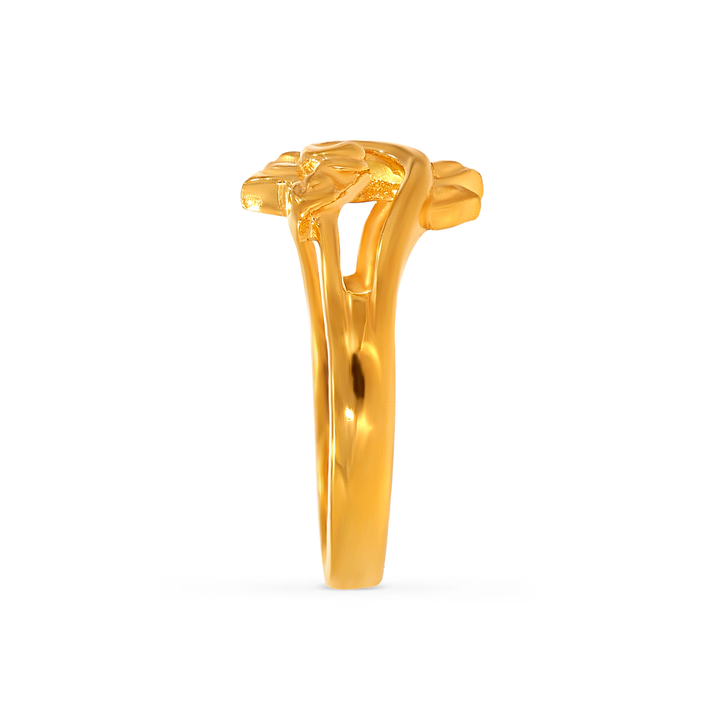 22K Yellow Gold Ladies Ring  - GLR-D000075602 - Senco Gold and Diamonds