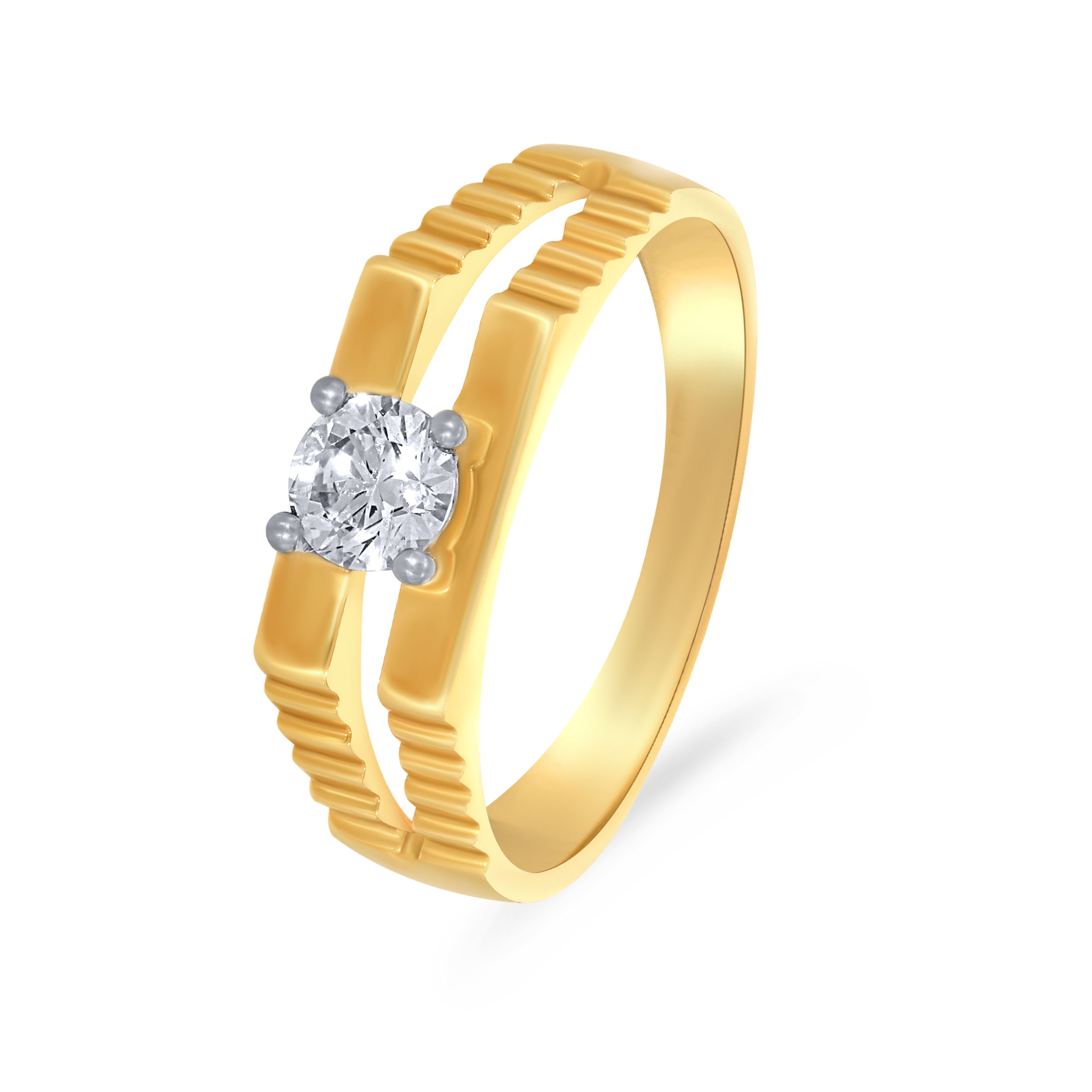 Sparkling Bond Men Solitaire Ring - Senco Gold and Diamonds