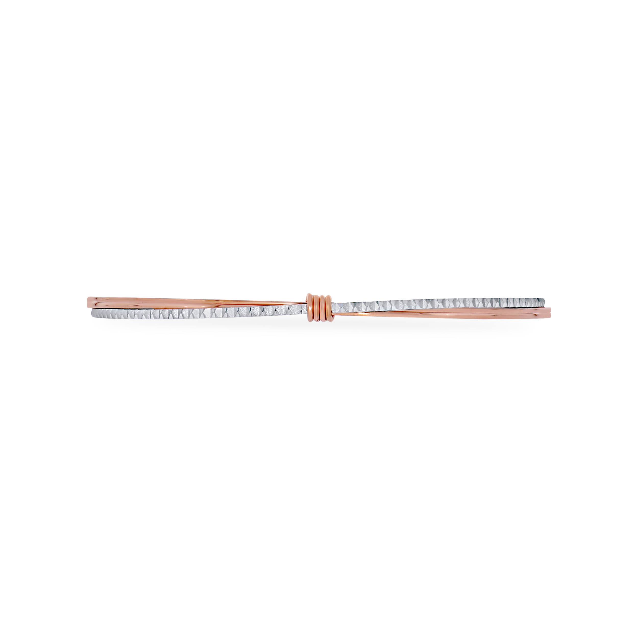 Striking Grace Platinum Bangle - Senco Gold and Diamonds