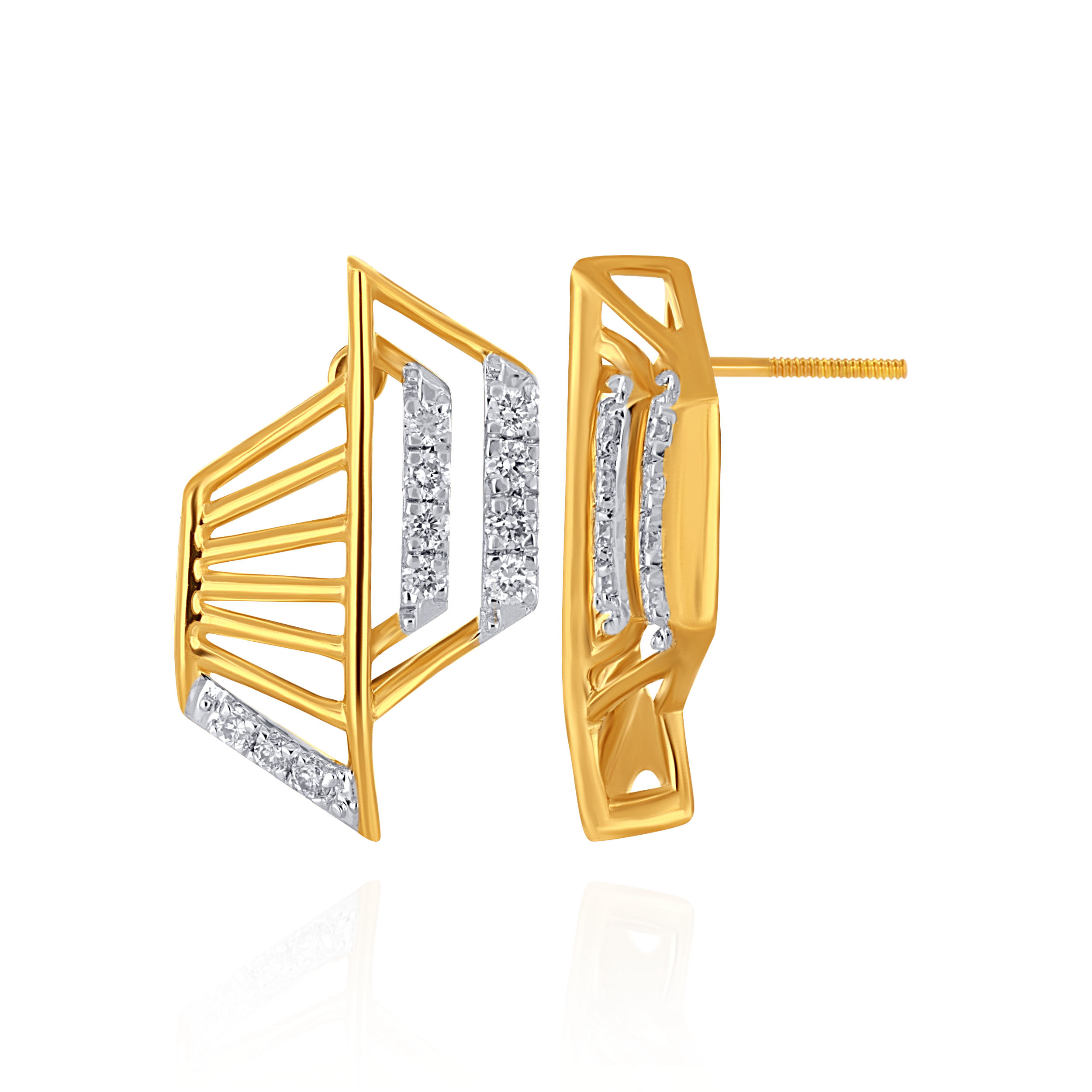 Evening Elegance Diamond Studs - Senco Gold and Diamonds