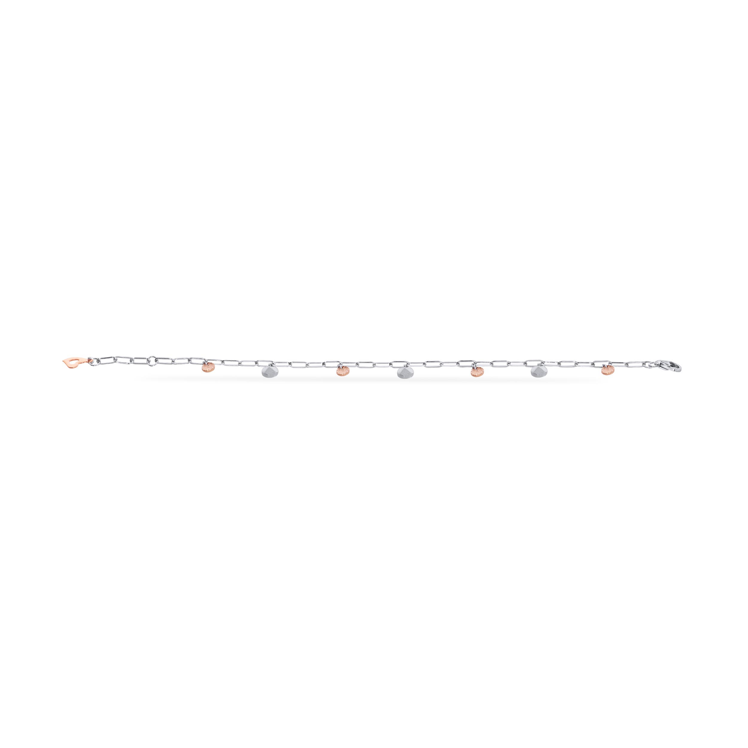 Versatile Orbs Platinum Bracelet  - Senco Gold and Diamonds