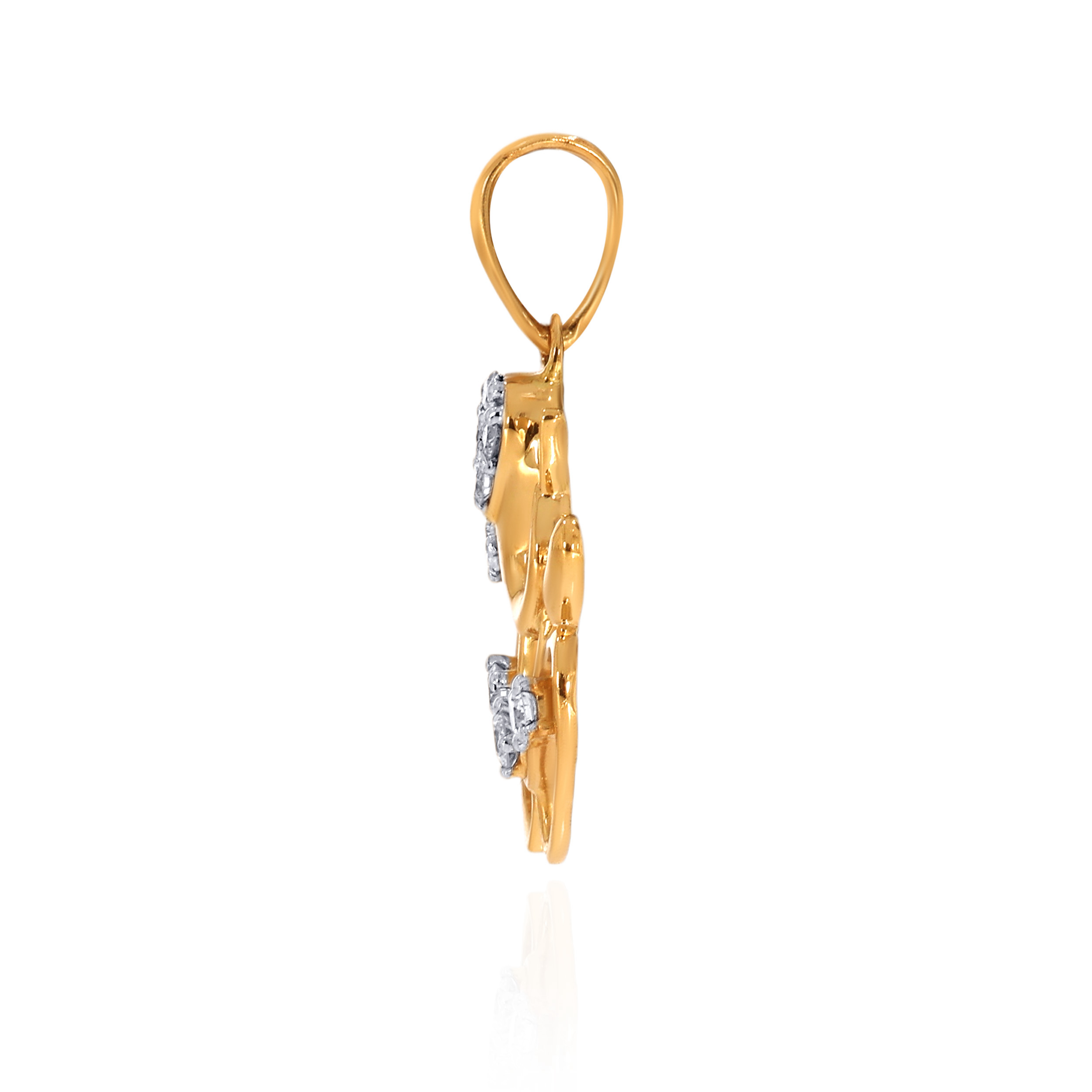 Divinity of Ganesh Diamond Pendant - Senco Gold and Diamonds